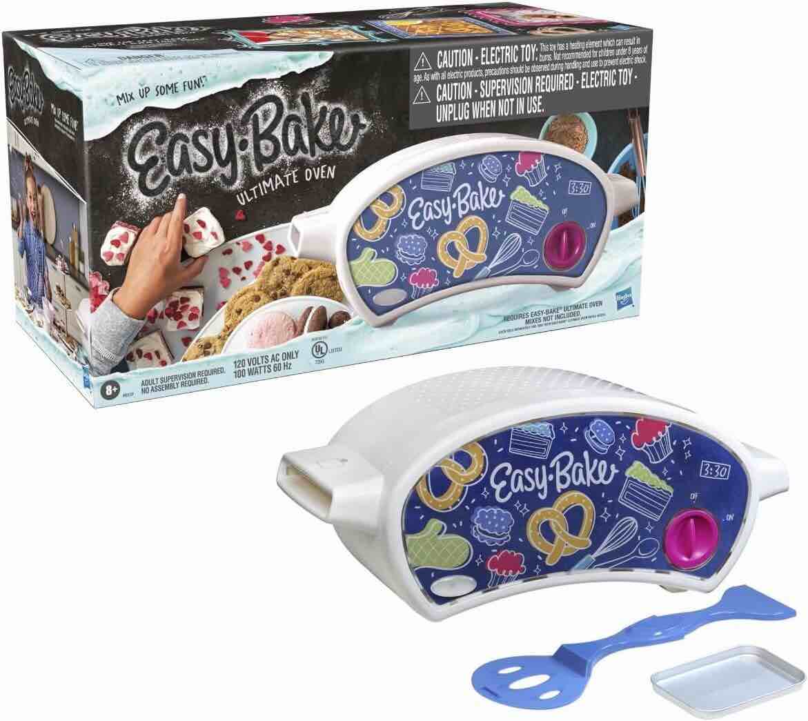 easy-bake ultimate electric oven playset, kids toys for ages 8 up