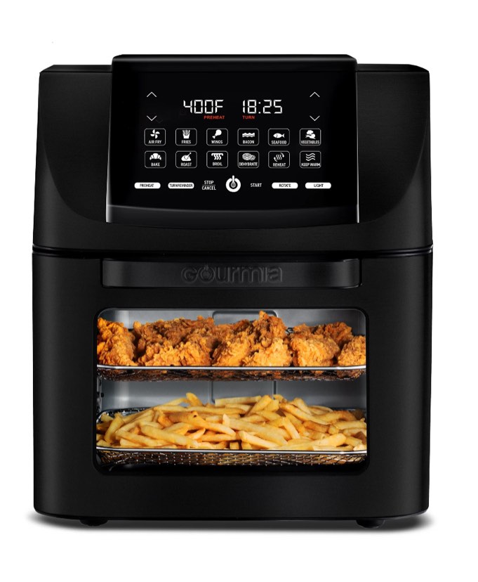 Gourmia 14qt All-in-One Digital Air Fryer, Oven, Rotisserie & Dehydrator