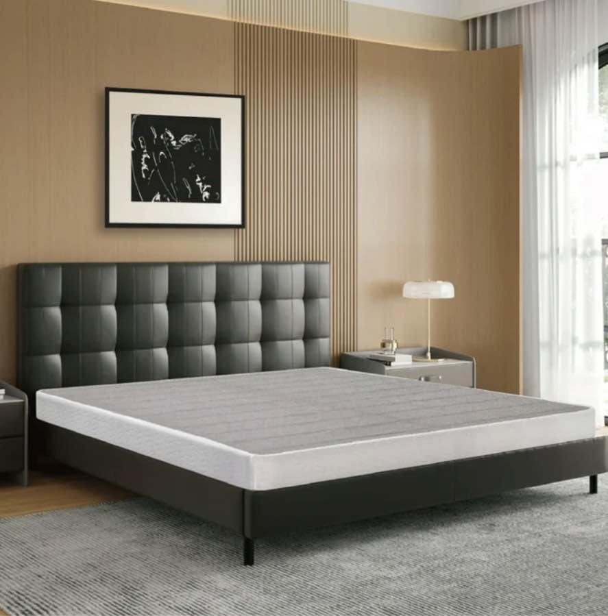 MLILY Ego 5 inch Queen Size Metal Box Spring, Easy Assembly Mattress Foundation