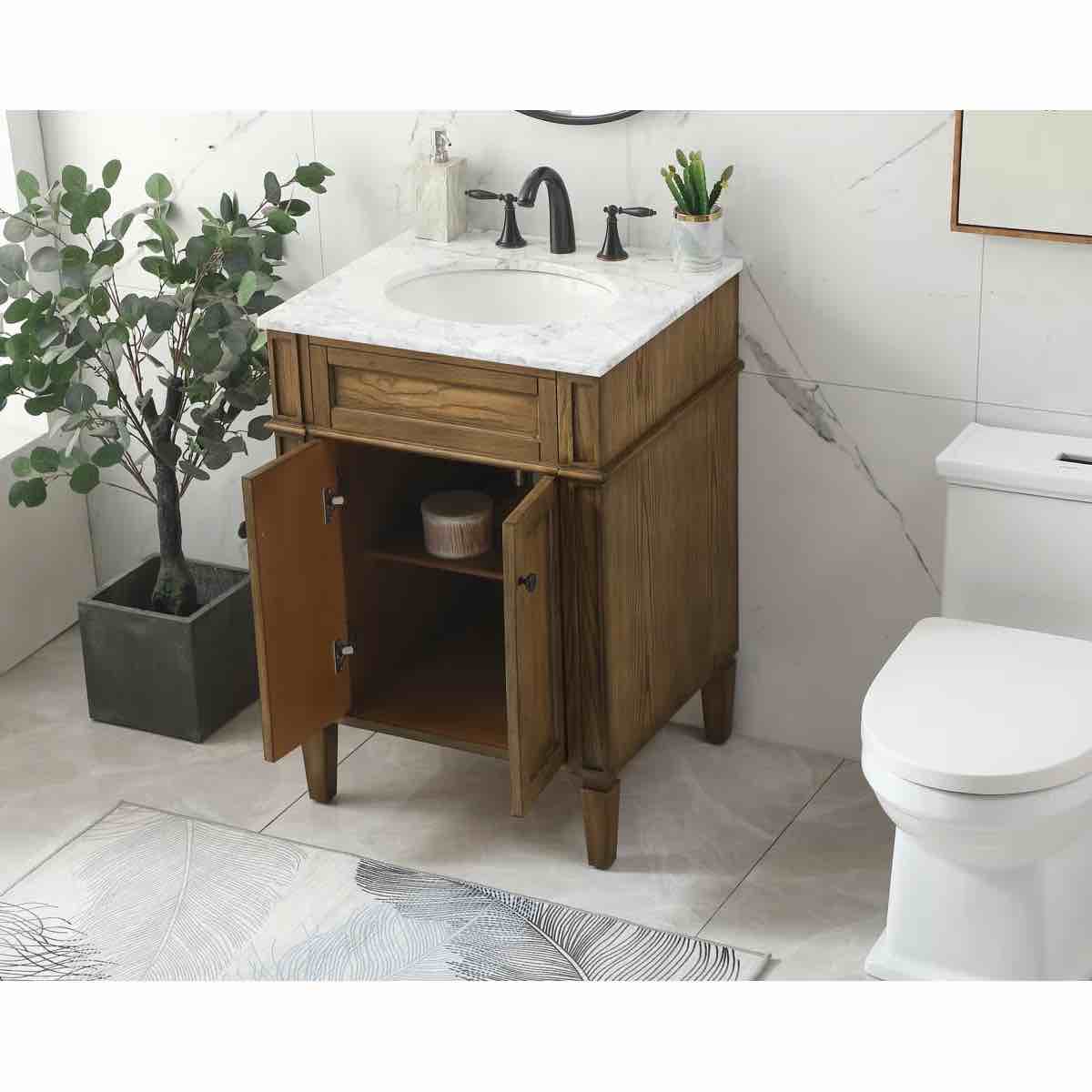 rivers 24" single bathroom vanity set