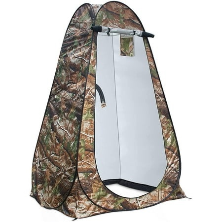 GVDV Pop up Privacy Tent Portable Shower Tent with Mat for Outdoor Beach Fishing Hiking Travel for Camping Instant Camp Toilet Bathroom Changing Dress
