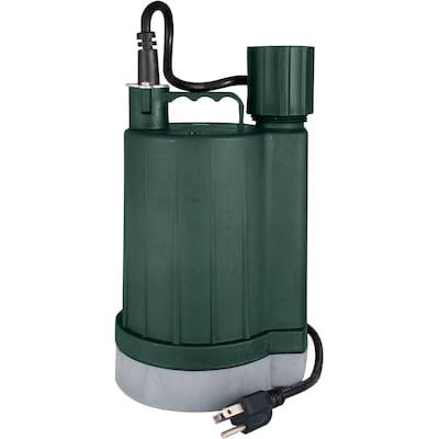 Zoeller 1/3-HP 115 -Volt 35-Gallon Thermoplastic Submersible utility pump