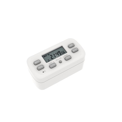 utilitech 15 -amps 125-volt indoor 1 -outlet programmable countdown digital lighting timer