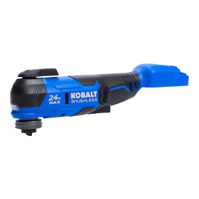 kobalt 24-volt cordless brushless variable speed 17 -piece oscillating multi-tool-tool only