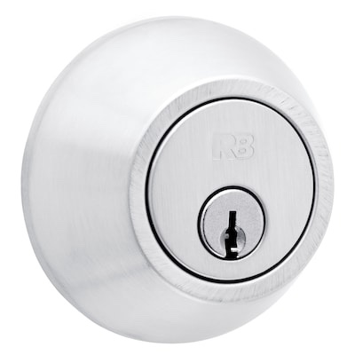 reliabilt traditional stainless steel single cylinder deadbolt
