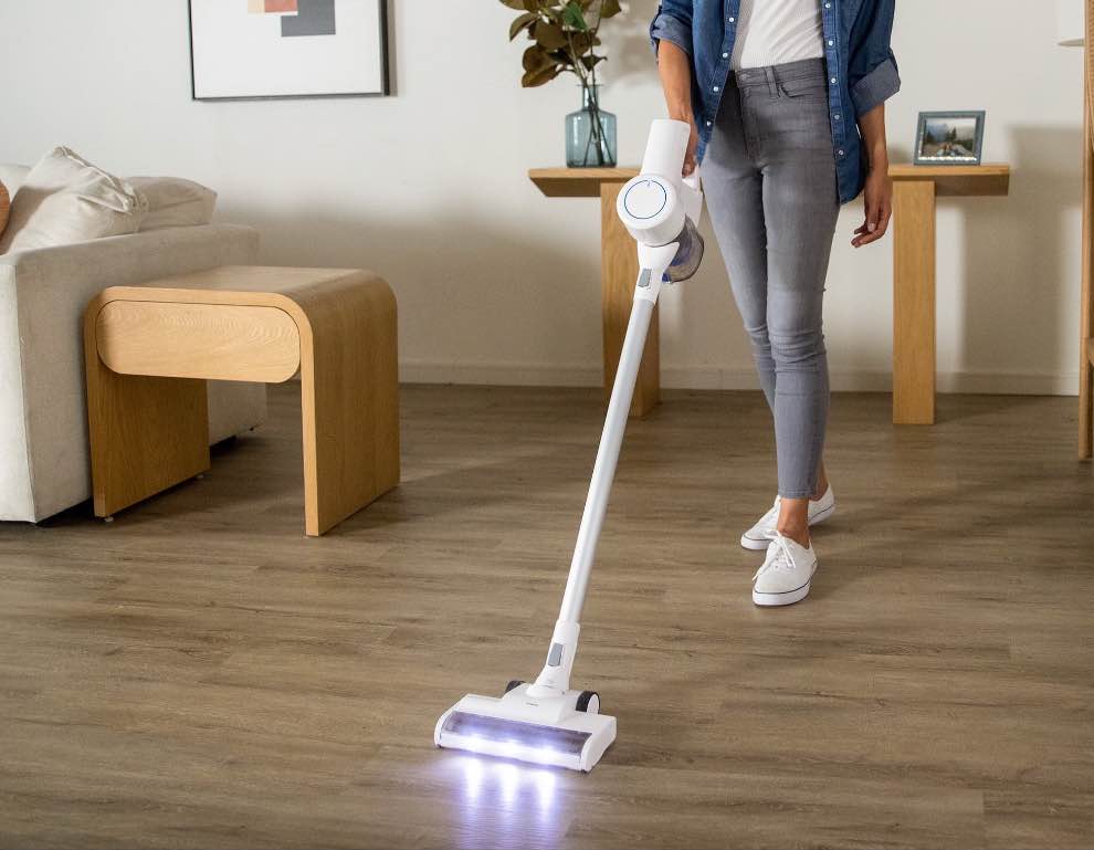 Tineco Lightweight Cordless Stick Vacuum with HEPA Filtration and LED Headlight - LiteVak