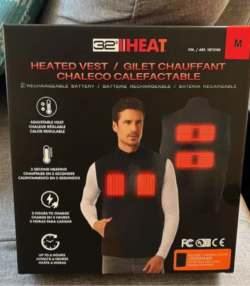 Heated Battery Powered Vest at Costco (US)