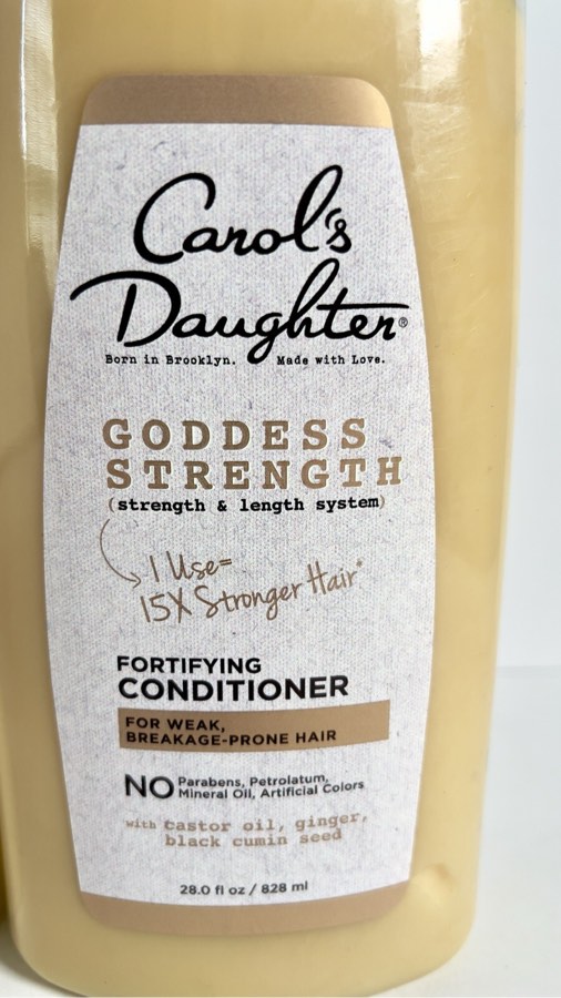 carol's daughter goddess strength fortifying conditioner/28 oz