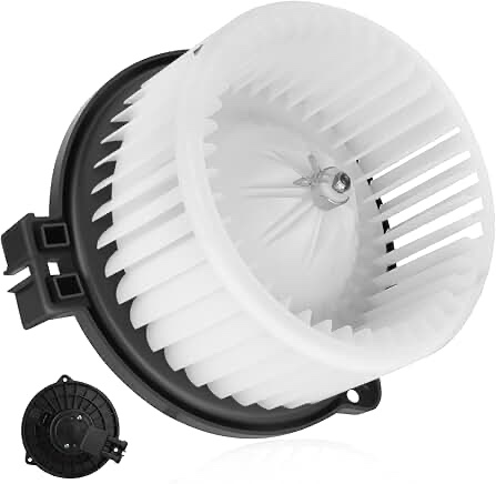 AC Blower Motor with Fan for Honda Pilot 2003-2008, for Honda Odyssey 1999-2004, for Honda Accord 1998-2002, for Acura MDX 2001-2006, HVAC Heater Blower Motor Fan OE: 700002, 79310S84A01, 15-80955