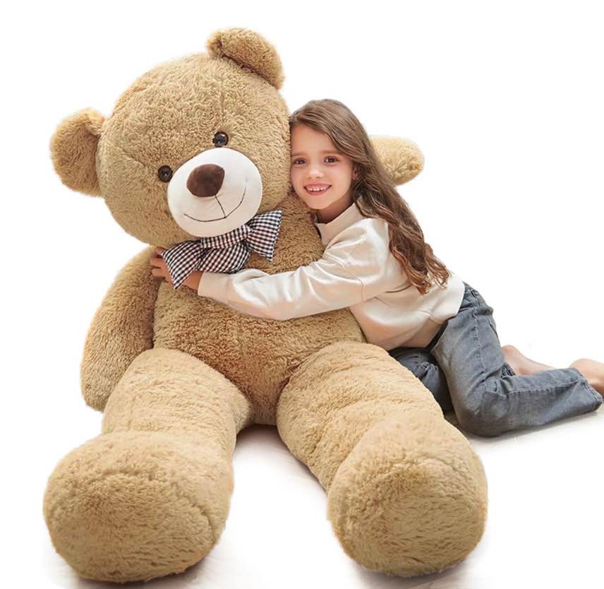 MorisMos Giant Teddy Bear 4ft Stuffed Animal Soft Big Stuffed Bear Plush Toy 4.1 stars out of 1141 reviews (4.1)| 