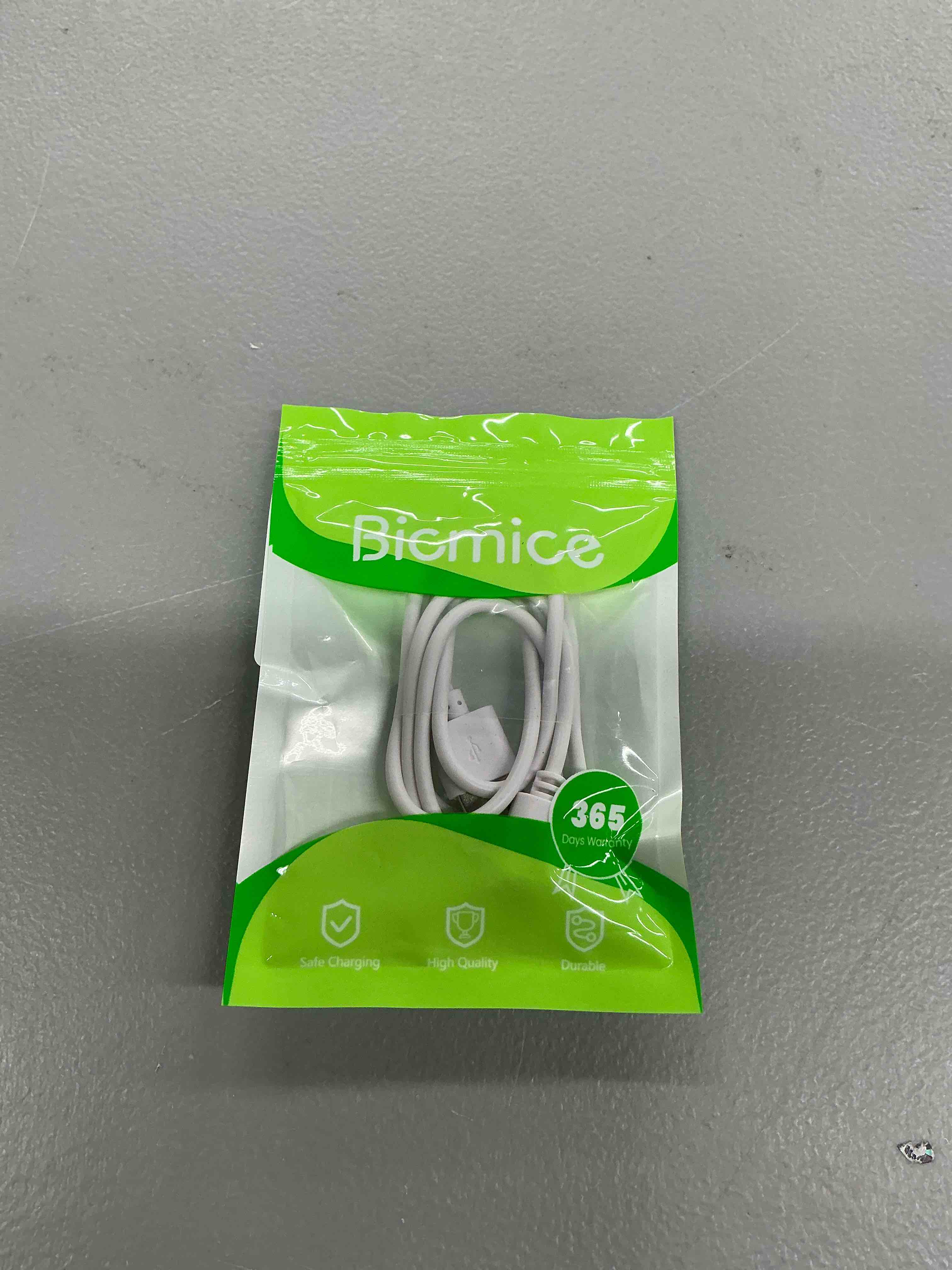 Condition photo showing New/Like New for bicmice 2.6ft magnetic usb dc charger cable replacement charging cord - white(5mm/0.2in) 5mm (0.20 in)