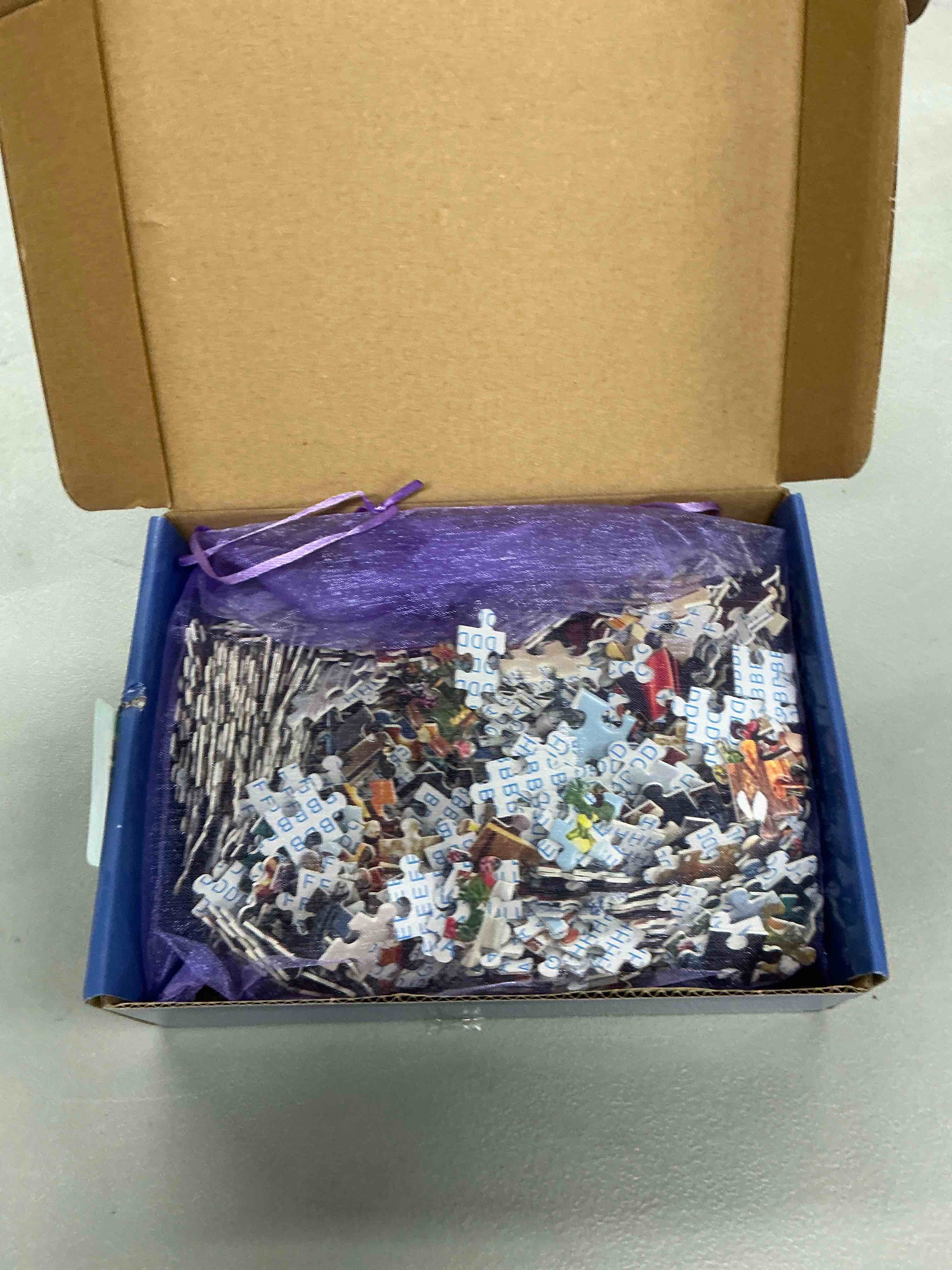 Condition photo showing Good Condition for 1000 pieces puzzle for adults - charming paris puzzle for adults children - recycled paper jigsaw puzzle 1000 pieces - fun and challenging family game great gift idea, finished size is 28 * 20 in