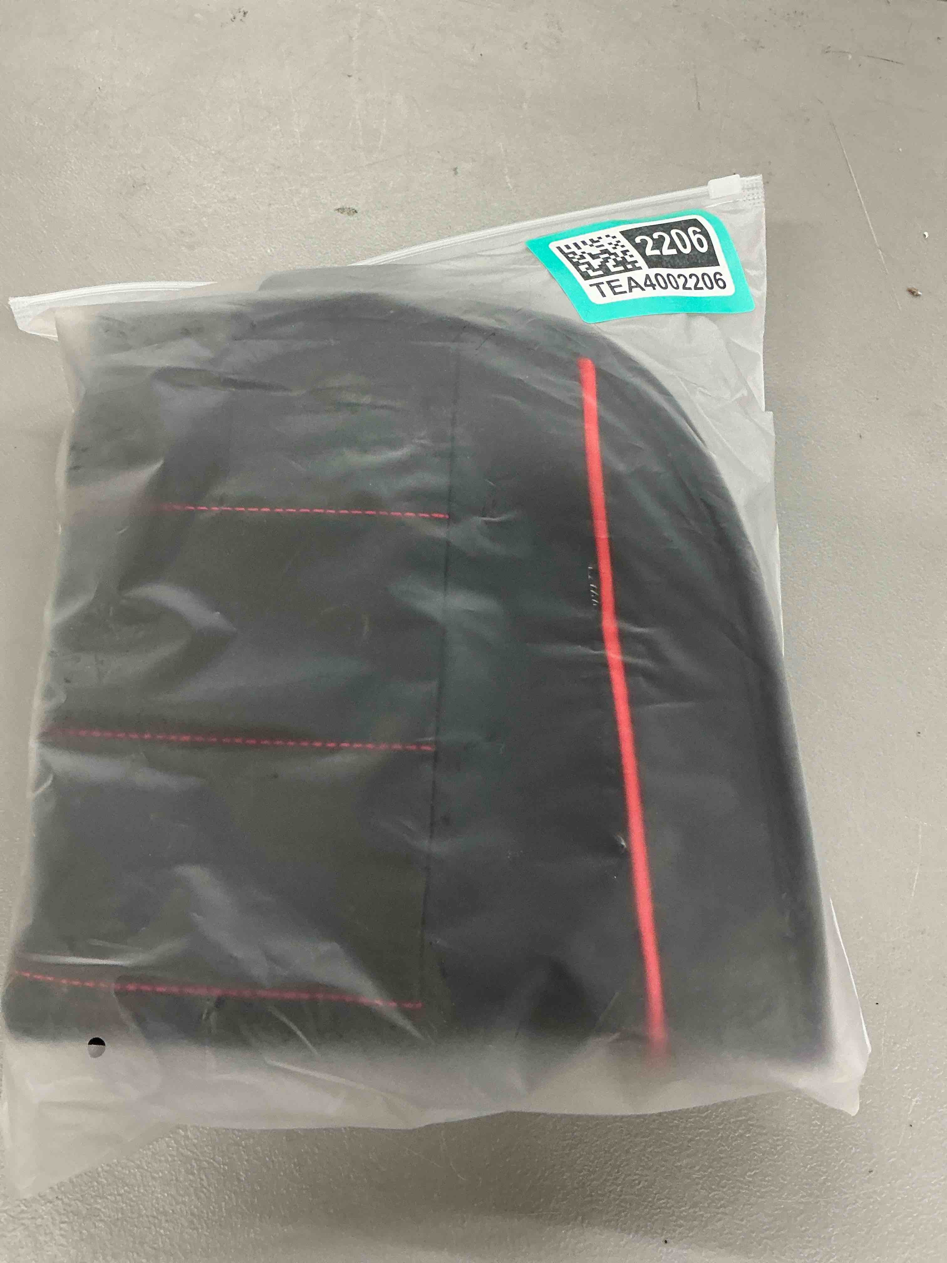 Condition photo showing Good Condition for car seat cover, leather anti slip waterproof vehicle front bottom cushion, full wrapping edge automotive protection pad accessories, universal for suv, sedan, truck (black)