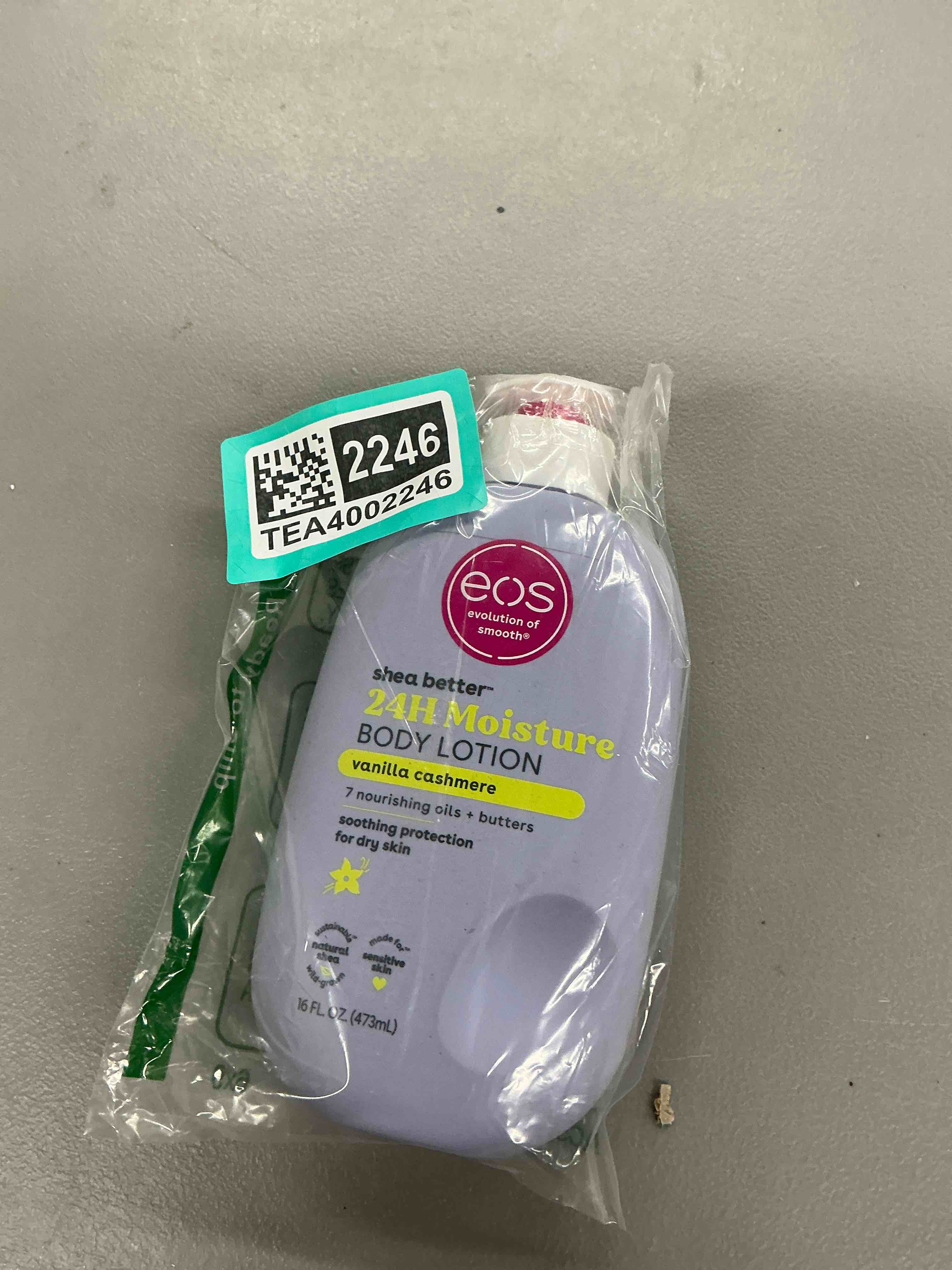Condition photo showing Good Condition for eos shea better body lotion vanilla cashmere, 24-hour moisture skin care, lightweight & non-greasy, natural shea, vegan, vanilla body lotion, 16 fl oz vanilla cashmere 16 fl oz (pack of 1)
