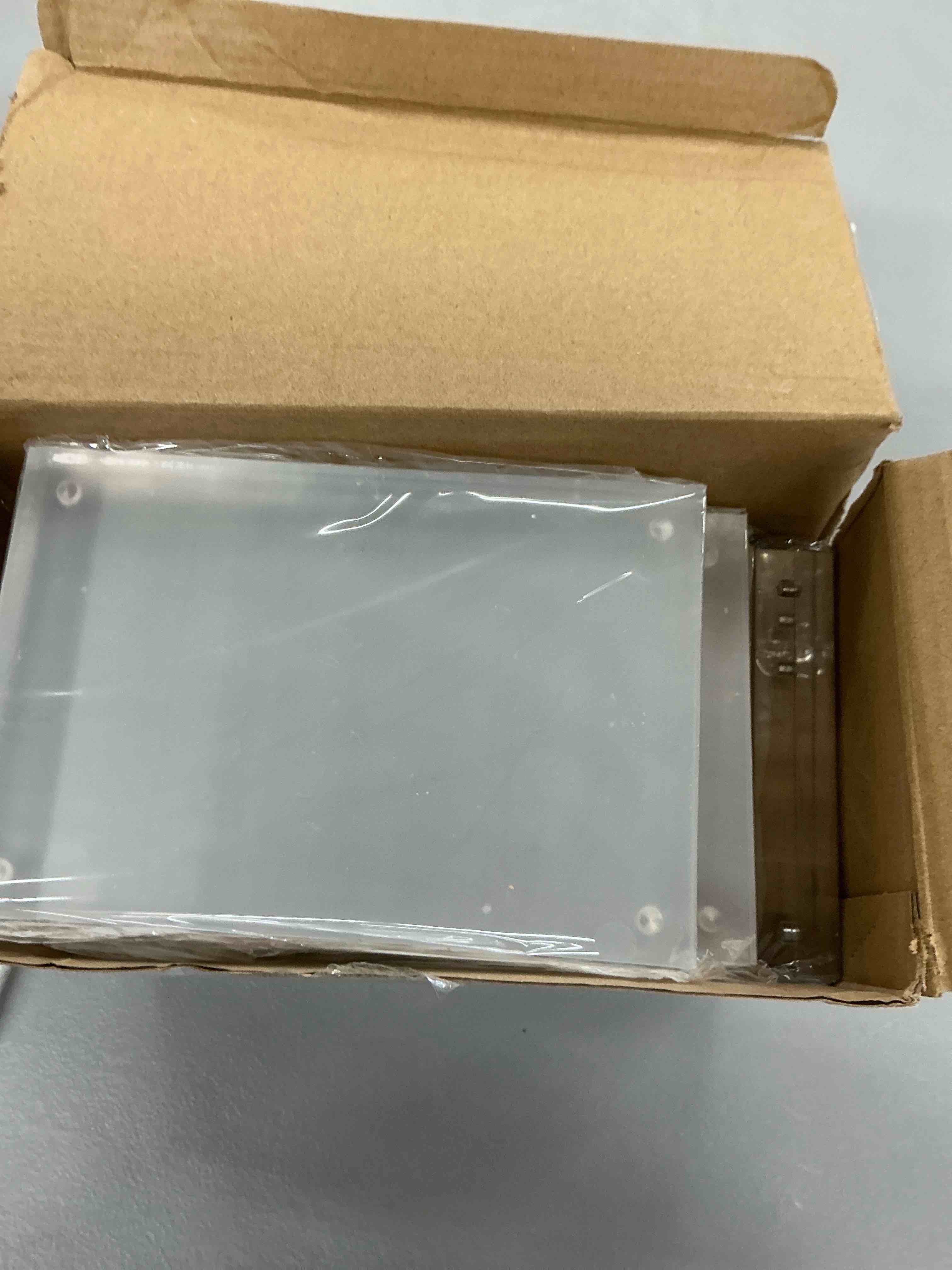 Condition photo showing New/Like New for handepo 12 pcs acrylic picture frame bulk clear acrylic photo frame magnetic desktop display double sided 20 mm thickness freestanding for bedroom living room home office(4 x 6) 4 x 6"