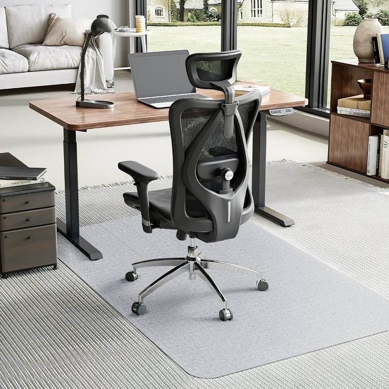 GPED Office Chair Mat for Carpet, 30" x 48" Rectangle Carpet Protector Mat, Sturdy Carpet Chair Mat with Studs for Office, Home and Gaming Floor
