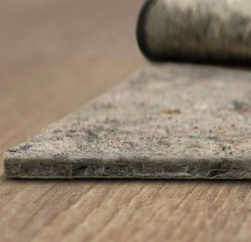 Mohawk Home 6' x 9' 1/4 Rug Pad 100% Felt Protective Cushion, Premium Comfort Underfoot – Safe for All Floors