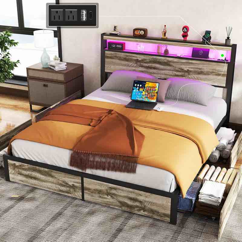 Queen Size Bed footboard 