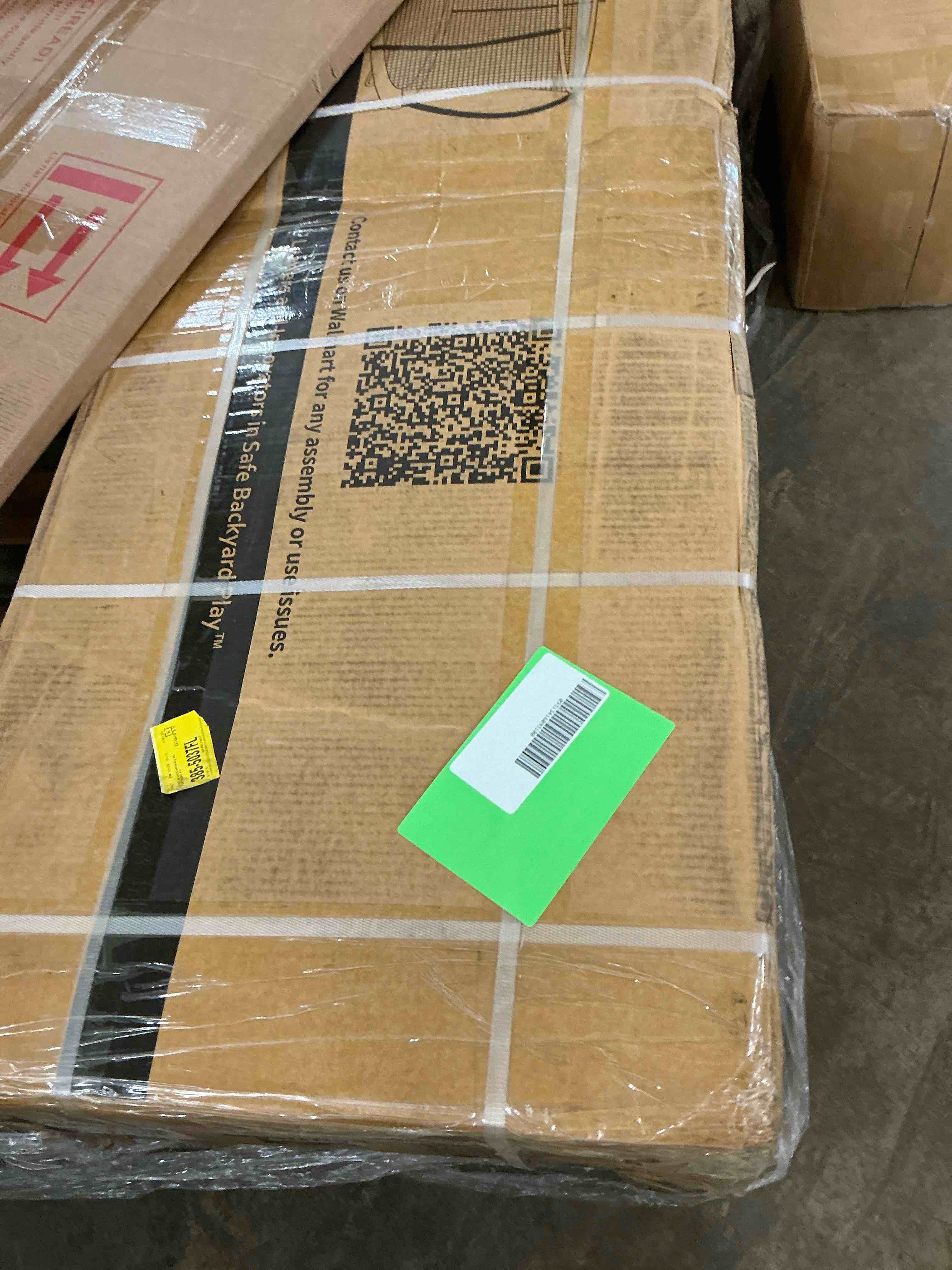 Condition photo showing New/Like New for YORIN Trampoline, 12FT 14FT 16FT 10FT Trampoline with Enclosure Net, 1200LBS Trampoline for 4-5 Kids Adults, Outdoor Trampoline with Ladder, Anti-Rust Backyard Heavy Duty Pumpkin Round Trampoline