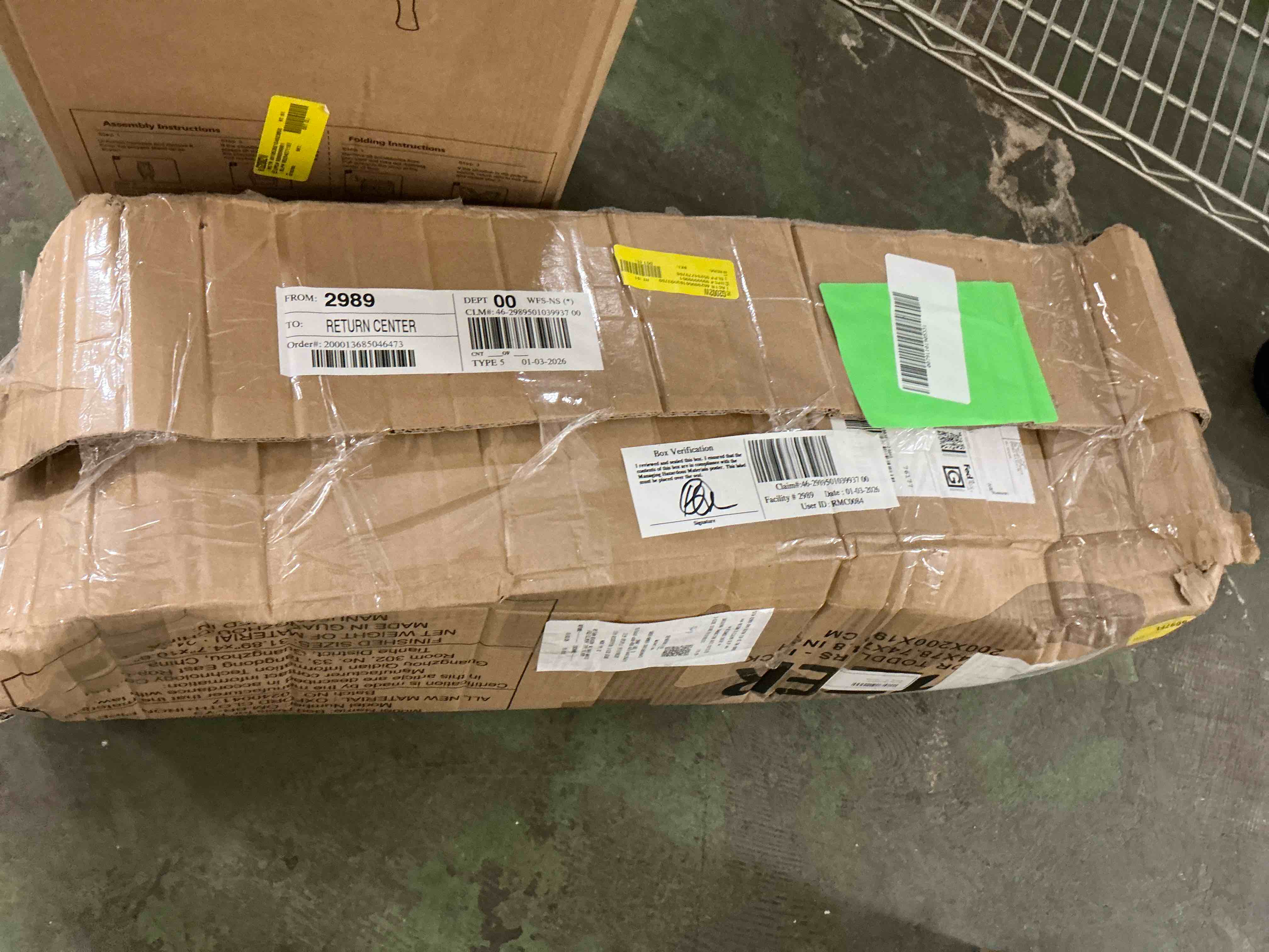 Condition photo showing Good Condition for 3-Side Sturdy Toddler Bed Rail Twin Size Adjustable Height with Pattern & Double Child Lock 39x75x75"(3 packs)