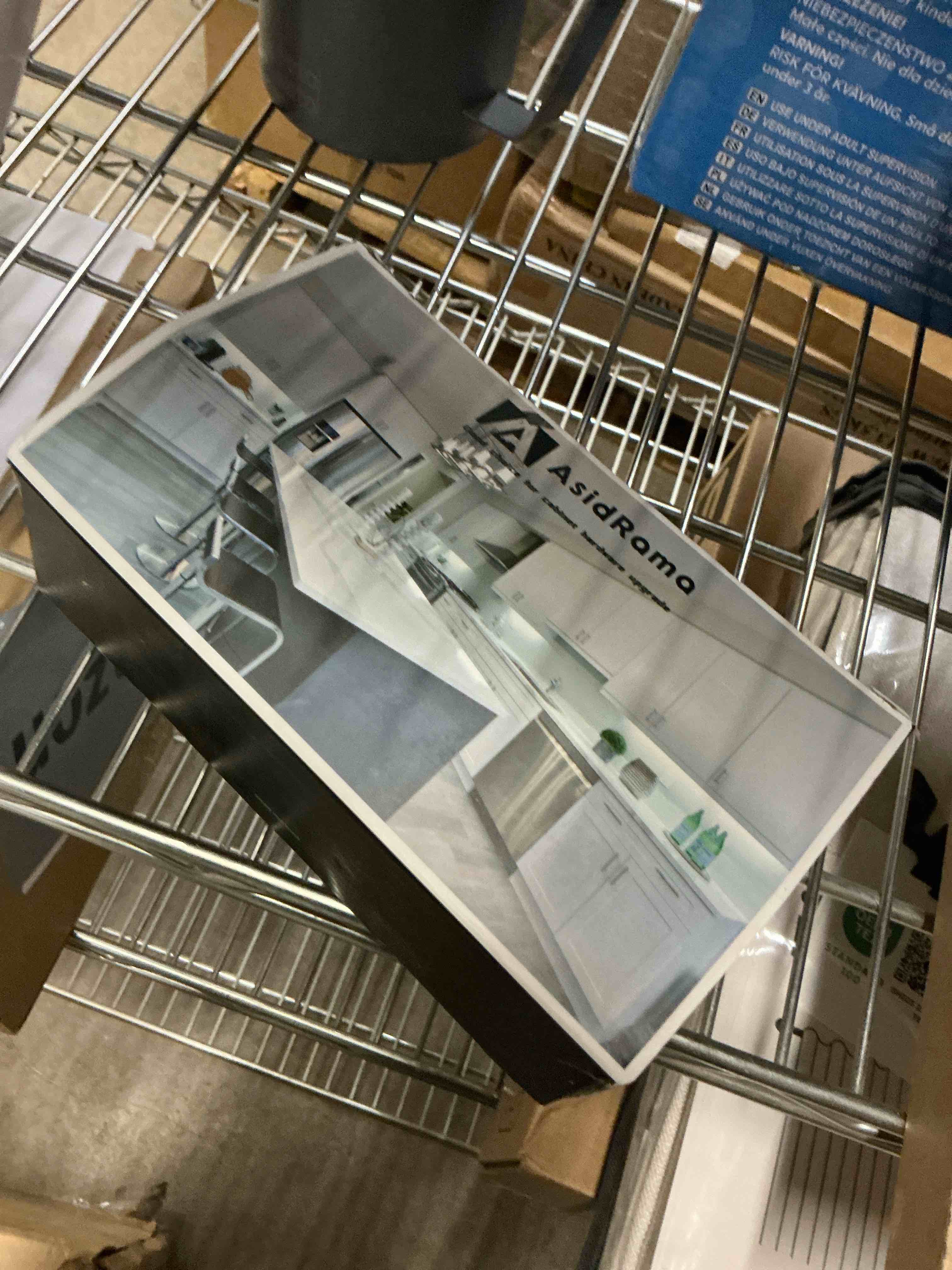 Condition photo showing New/Like New for Asidrama 10 Pack 3.75 Inch(96mm) Matte Black Kitchen Cabinet Handles, Cabinet Pulls Kitchen Cabinet Hardware for Cupboard Drawer Pulls 3.75" Hole Center 10 Pack Matte Black