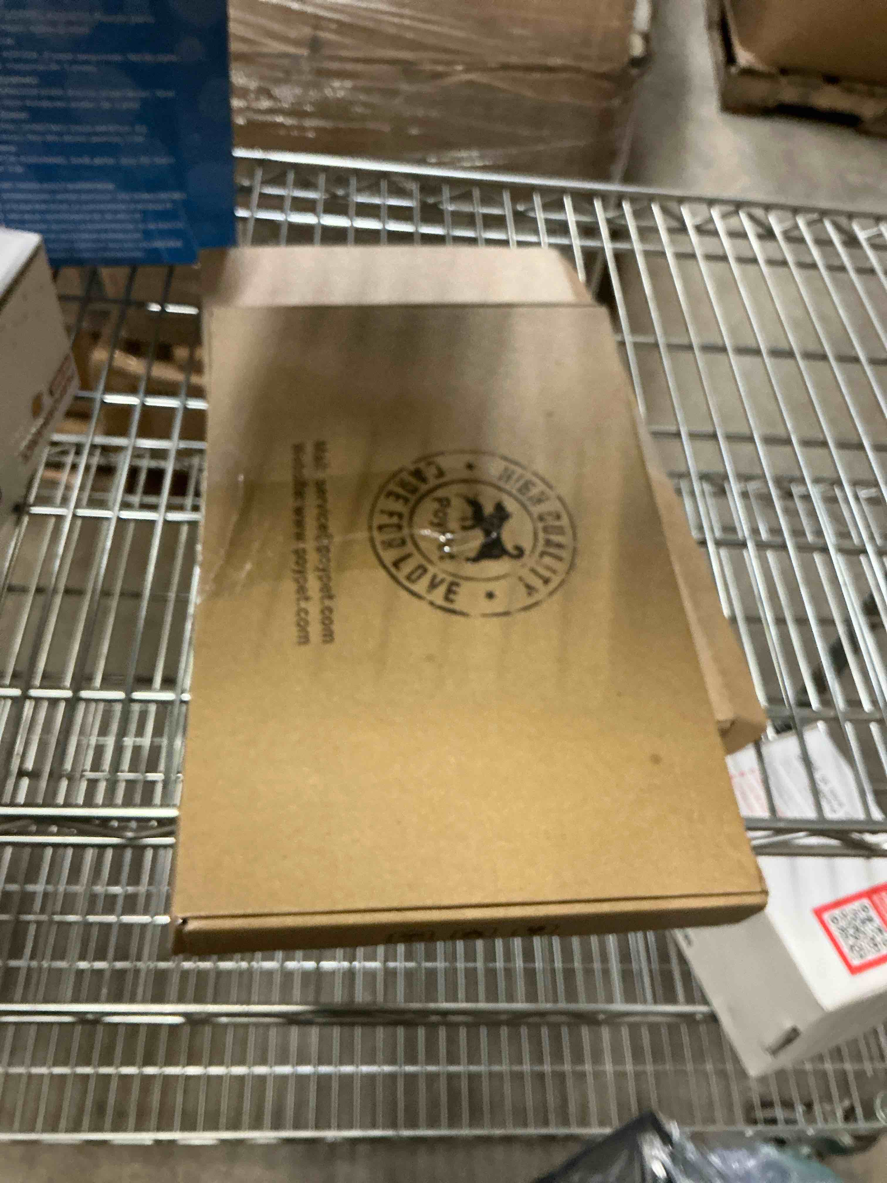 Condition photo showing Good Condition for PoyPet No Pull Dog Harness, [Release on Neck] Reflective Adjustable No Choke Pet Vest with Front & Back 2 Leash Attachments, Soft Control Training Handle for Small Medium Large Dogs(Houndstooth,L) L Houndstooth