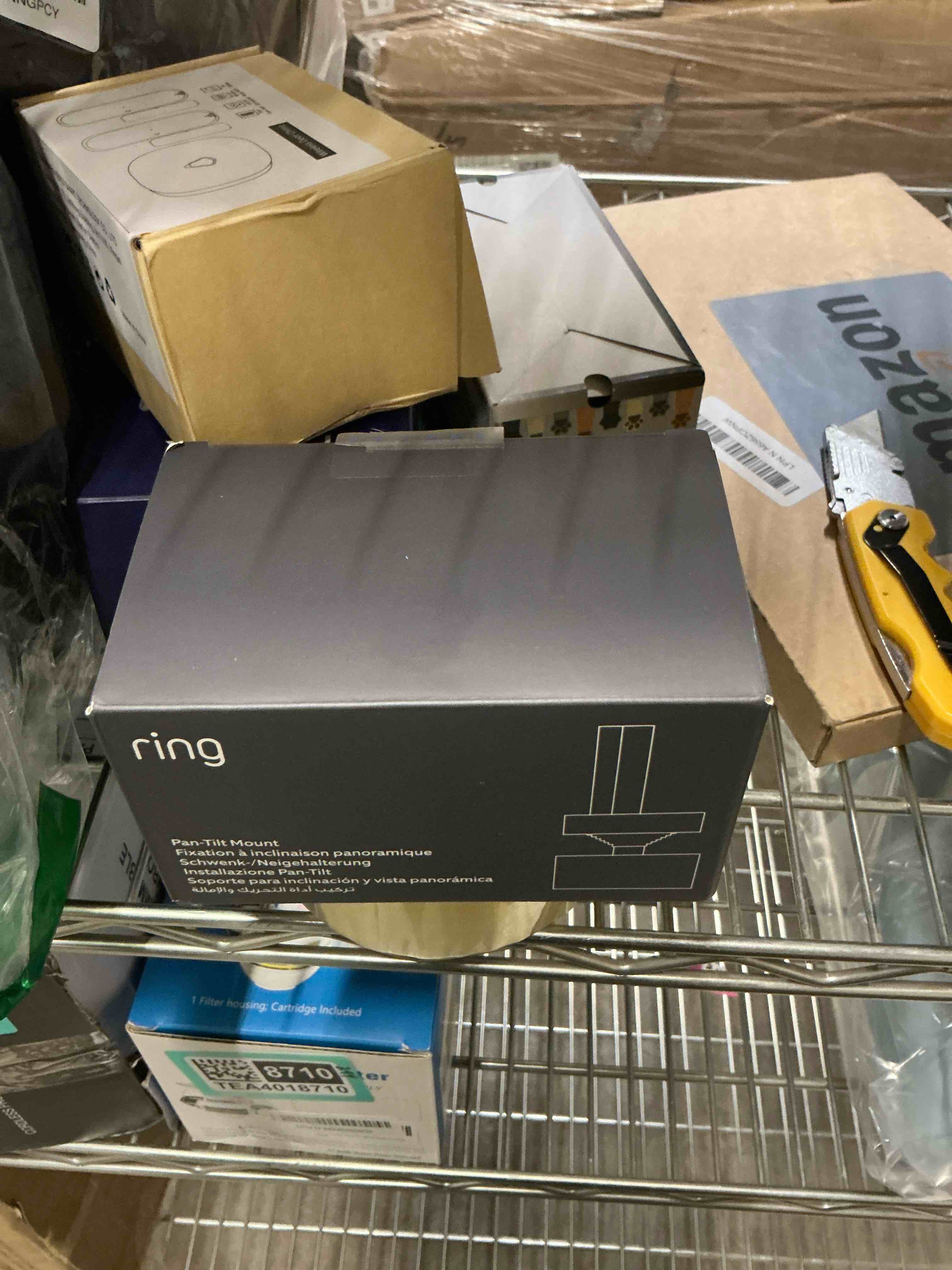 Condition photo showing Good Condition for Ring Indoor/Outdoor Pan-Tilt Mount for Outdoor Cam (Stick Up Cam) Plug-In, White (Power adapter and camera not included)