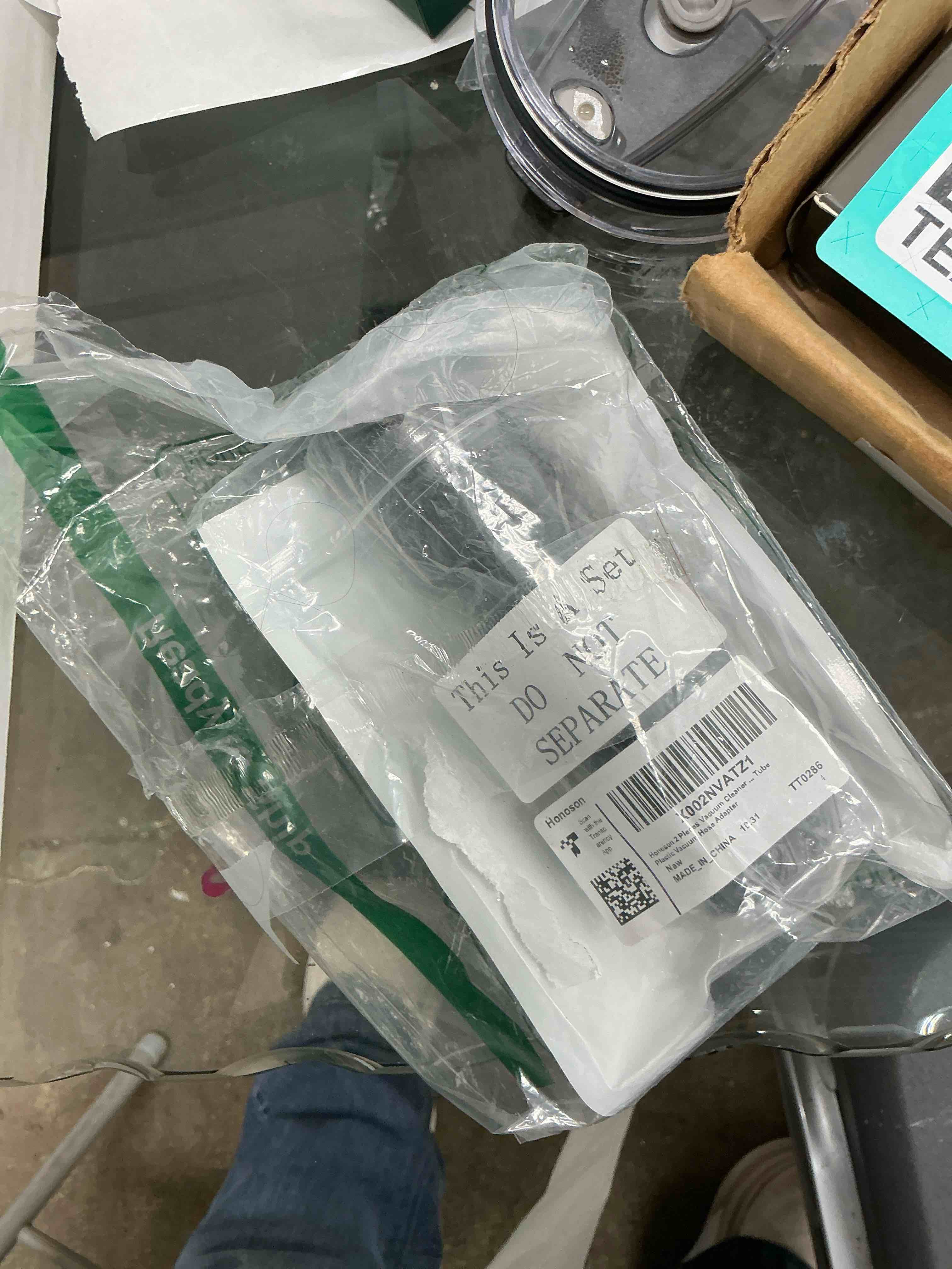Condition photo showing Good Condition for Honoson 2 Pieces Cleaner Adapter 35mm (1-3/8 Inch) to 32 mm (1-1/4 Inch) for Inner Diameter 32 Brush Fit to Outer Diameter 35 Tube Plastic Vacuum Hose Adapter