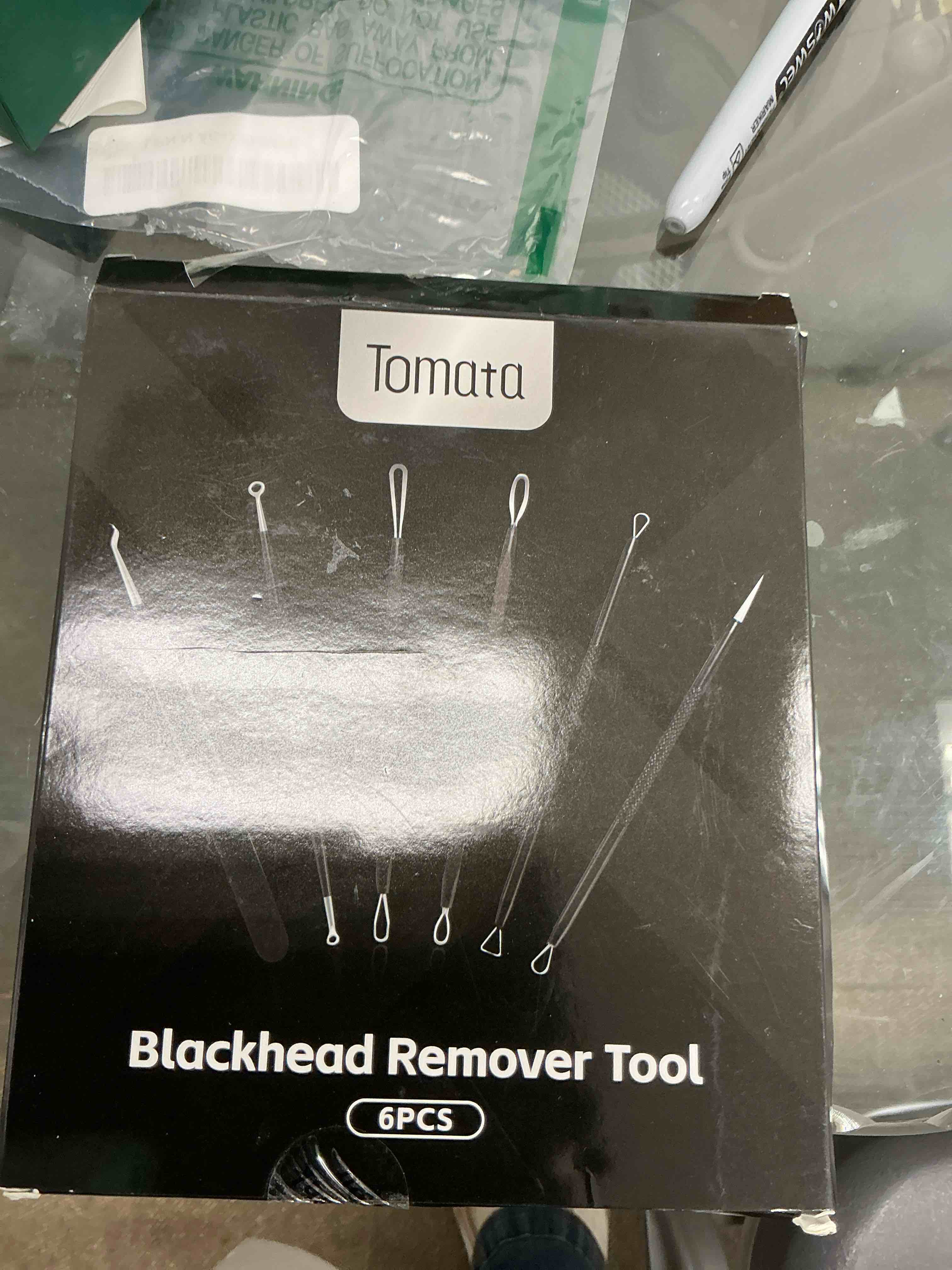 Condition photo showing Good Condition for Blackhead Remover Pimple Popper Tool Kit - (6 Piece Kit) - Professional Stainless Pimples Comedone Extractor Removal Tool