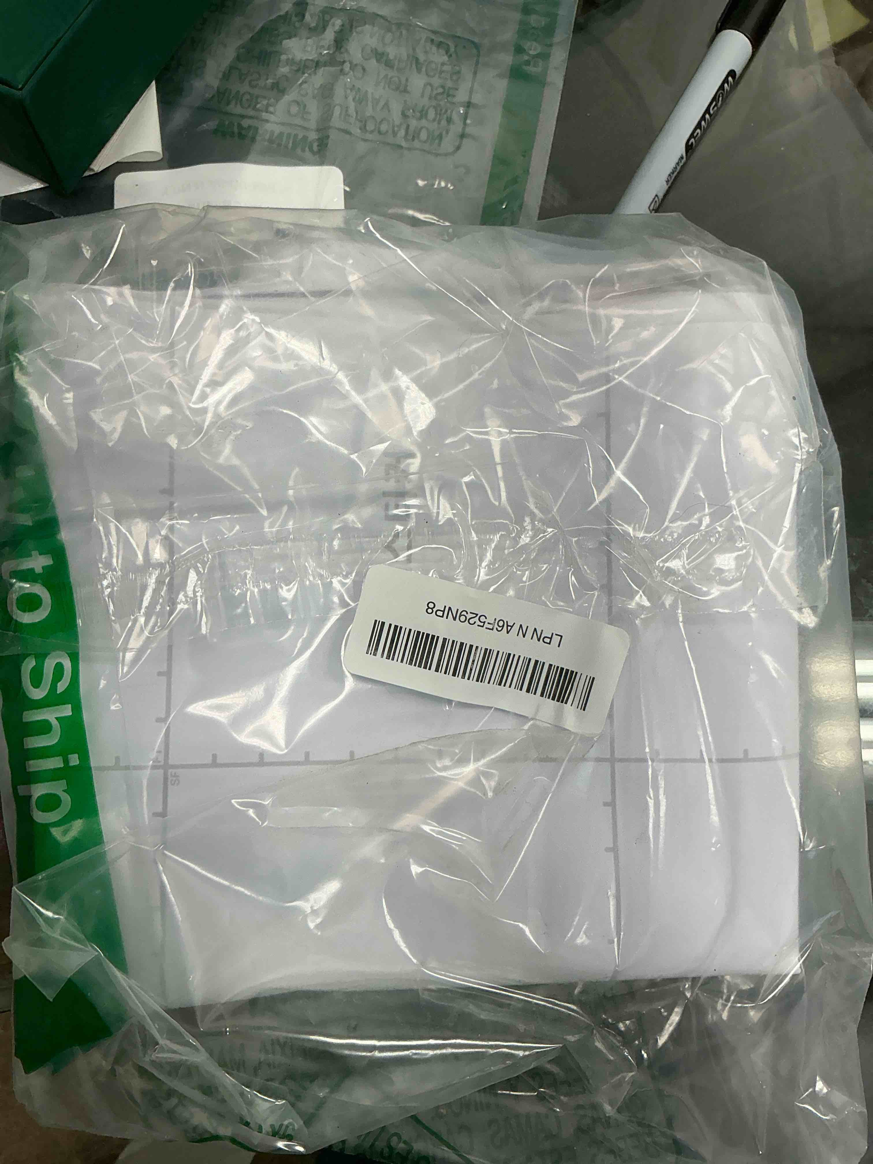 Condition photo showing Good Condition for 2PCS XL B-Pillar Vinyl Wrap Set 12.6"×23.6" (Cut-to-Fit), Waterproof Car B Pillar Sticker Decal, Door Window Pillar Decals, Gloss Vinyl Car Wrap for SUVs Trucks Vans Vehicle (Flag Grayscale)