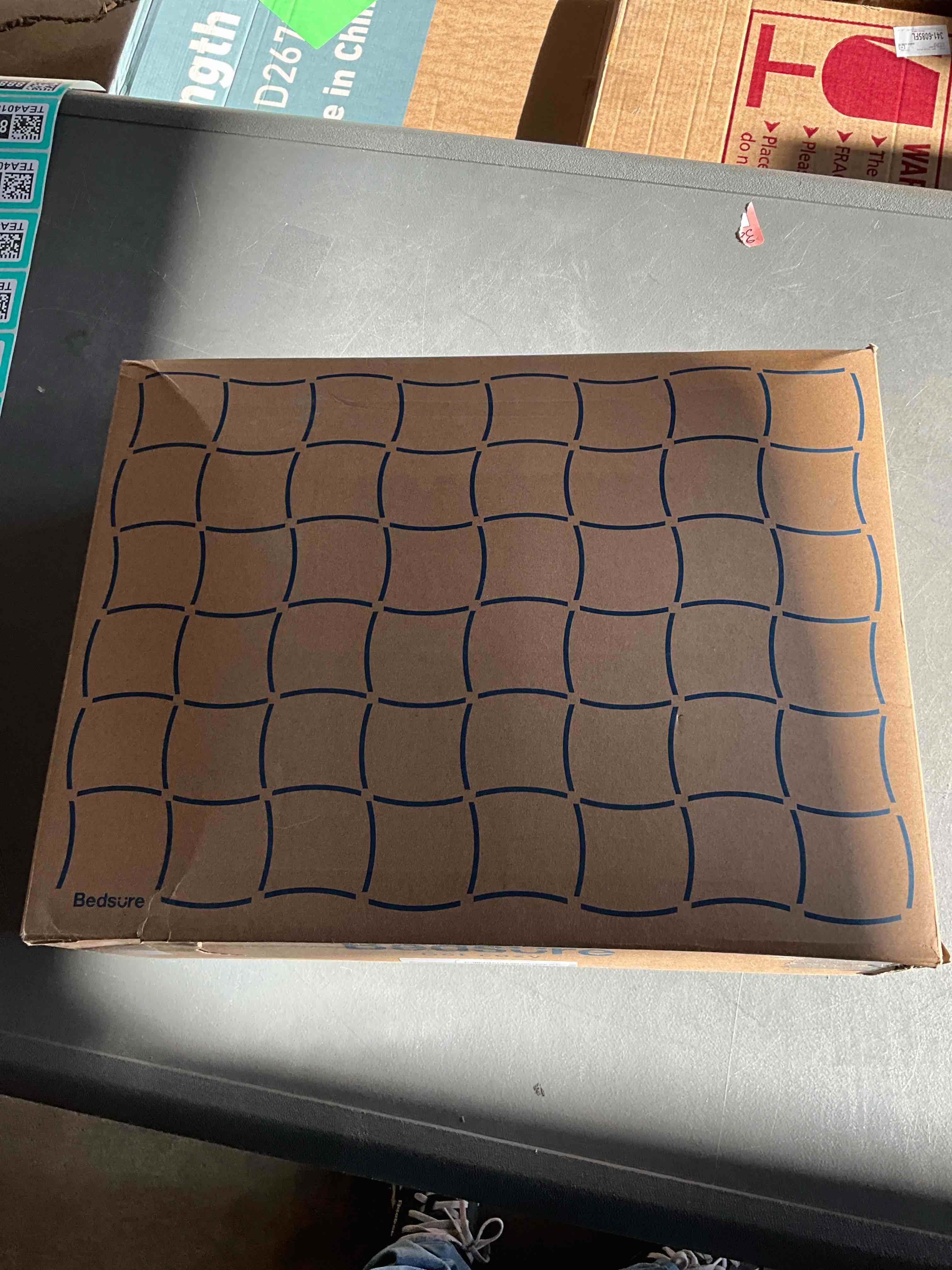 Condition photo showing New/Like New for Bedsure Comforter Duvet Insert - Quilted Comforters Oversized King Size, All Season Duvet, GentleSoft Down Alternative Bedding, with 8 Tabs, Gifts for Women/Men, White, Oversized King 116 x 98 Inches White Oversized King