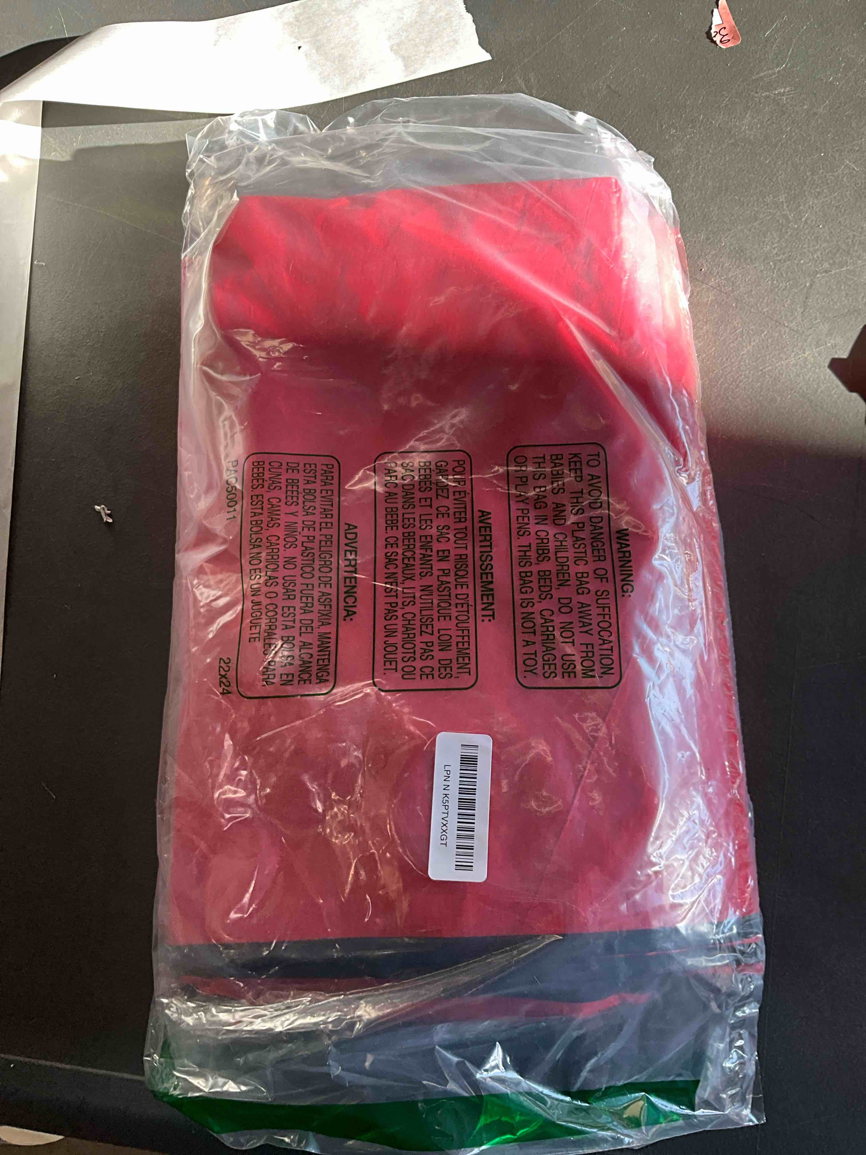 Condition photo showing New/Like New for Primode Christmas Tree Storage Bag | Fits Up to 9 Ft. Tall Disassembled Tree I 65"x15"x30" Holiday Tree Storage Case | Protective Zippered Artificial Xmas Tree Bag (9ft, Red)