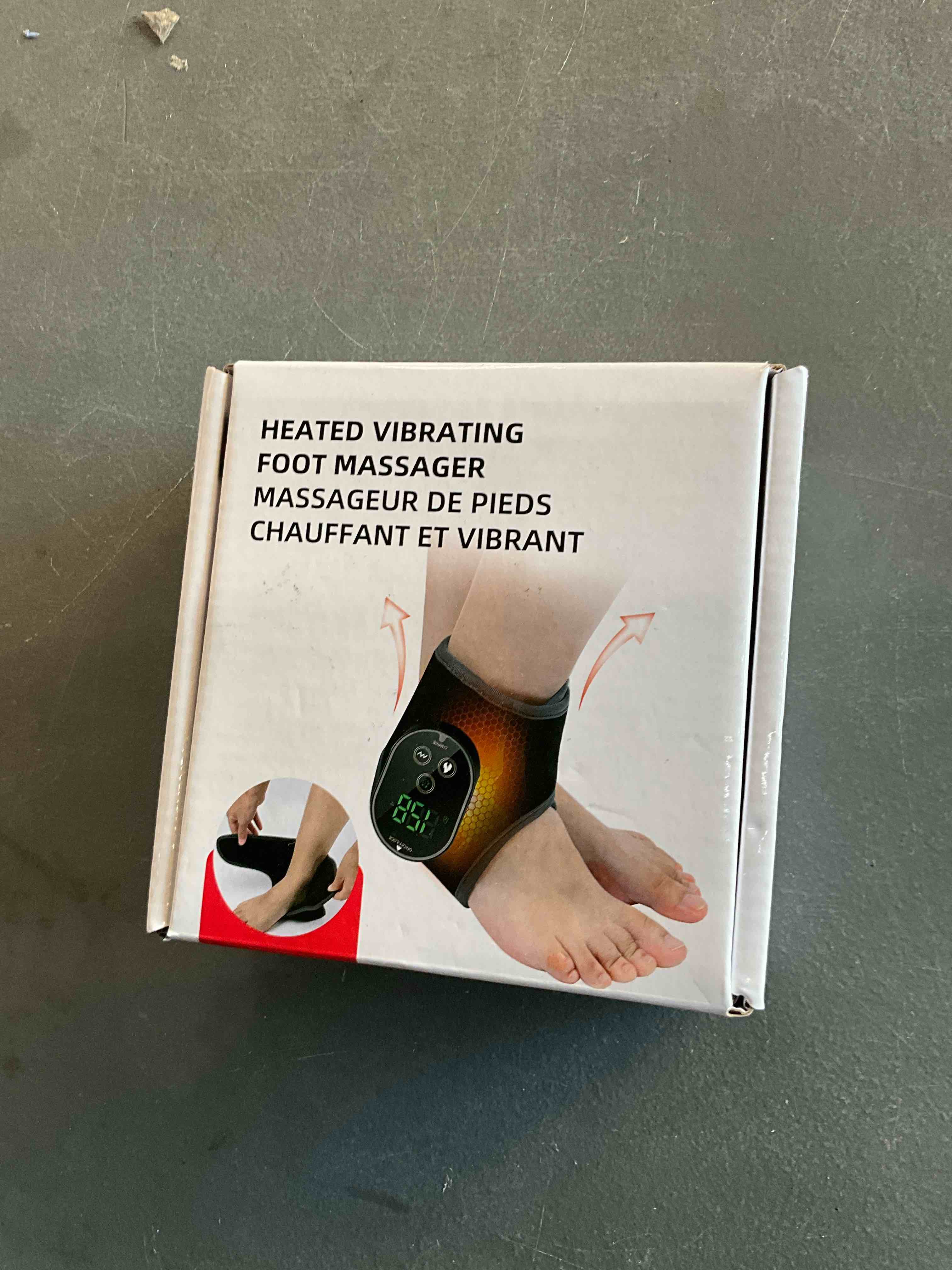Condition photo showing Good Condition for Foot Massager for Pain Relief, Ankle Massager with Heat, Ankle Heating Pad Heated Wrap Brace for Pain Foot Renew, Foot Warmer Gift