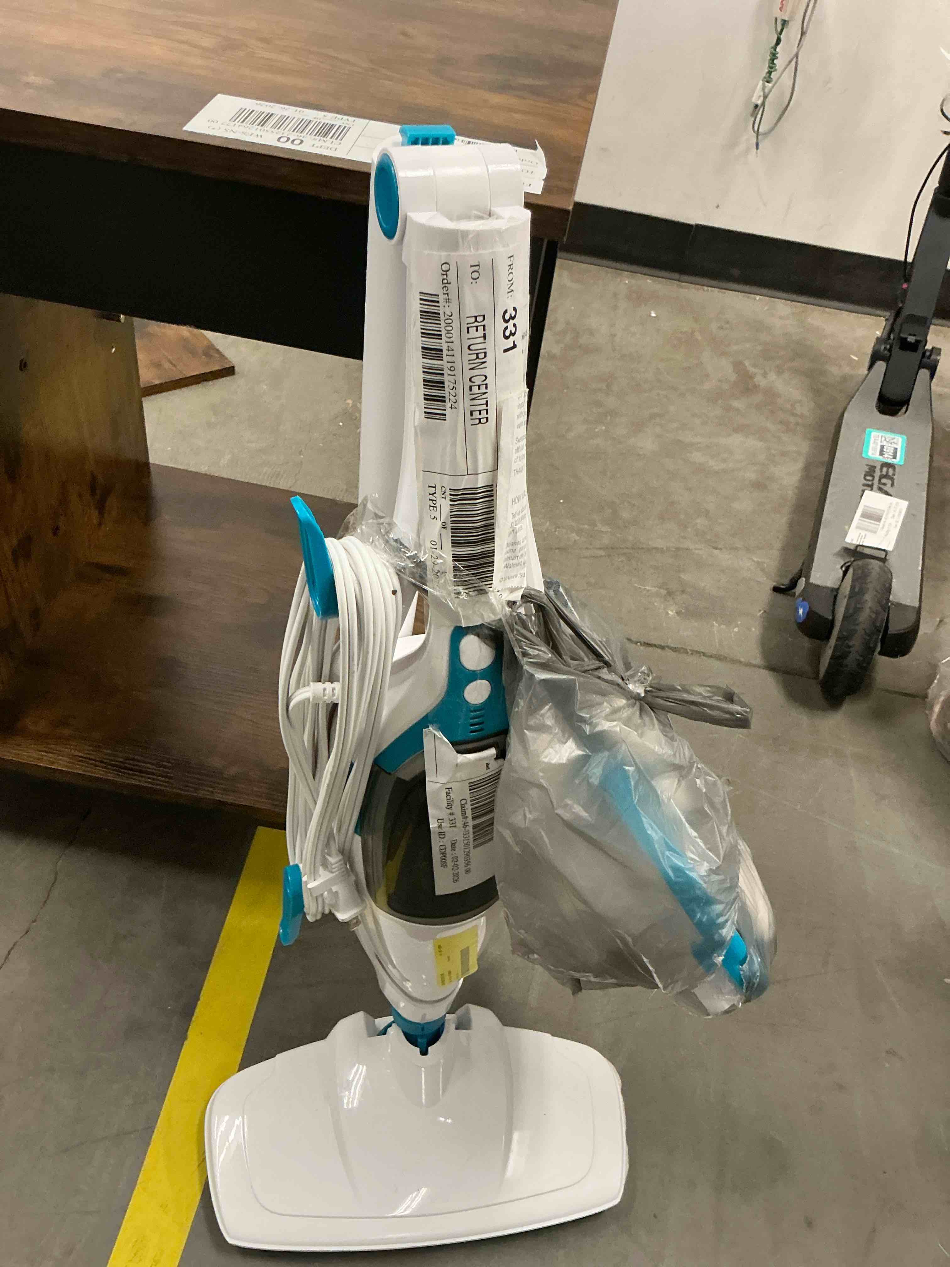 Condition photo showing Good Condition for Black + Decker Steam Mop + Cleaner with Detachable Handheld Steam Cleaner and 8 Attachments