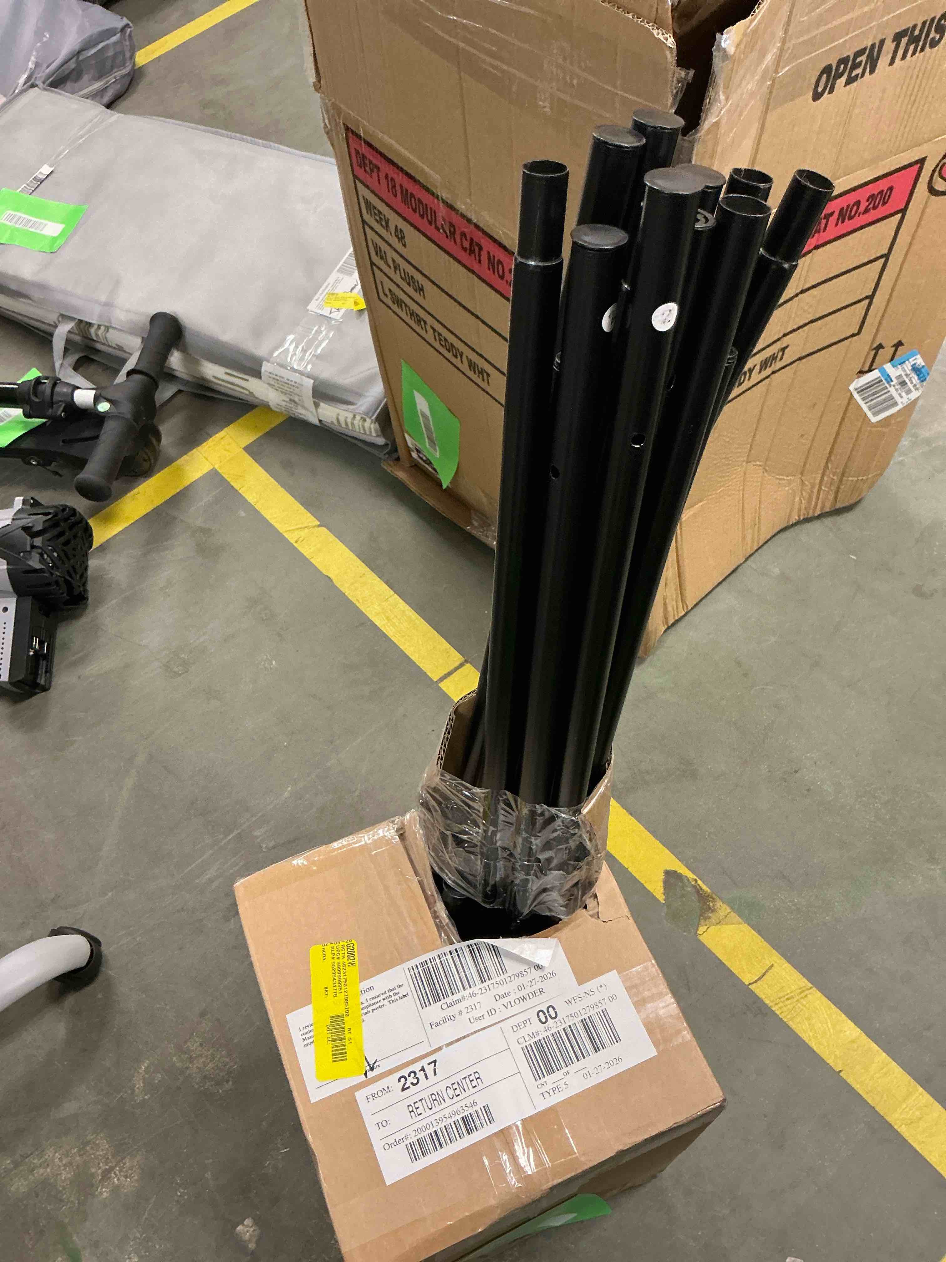 Condition photo showing As Is for EDX 3 Panel Partition Room Divider  6 Ft Tall Folding Privacy Screen with Steel Frame  Freestanding  Easy Move & Storage  For Home  Office  Bedroom  Grey