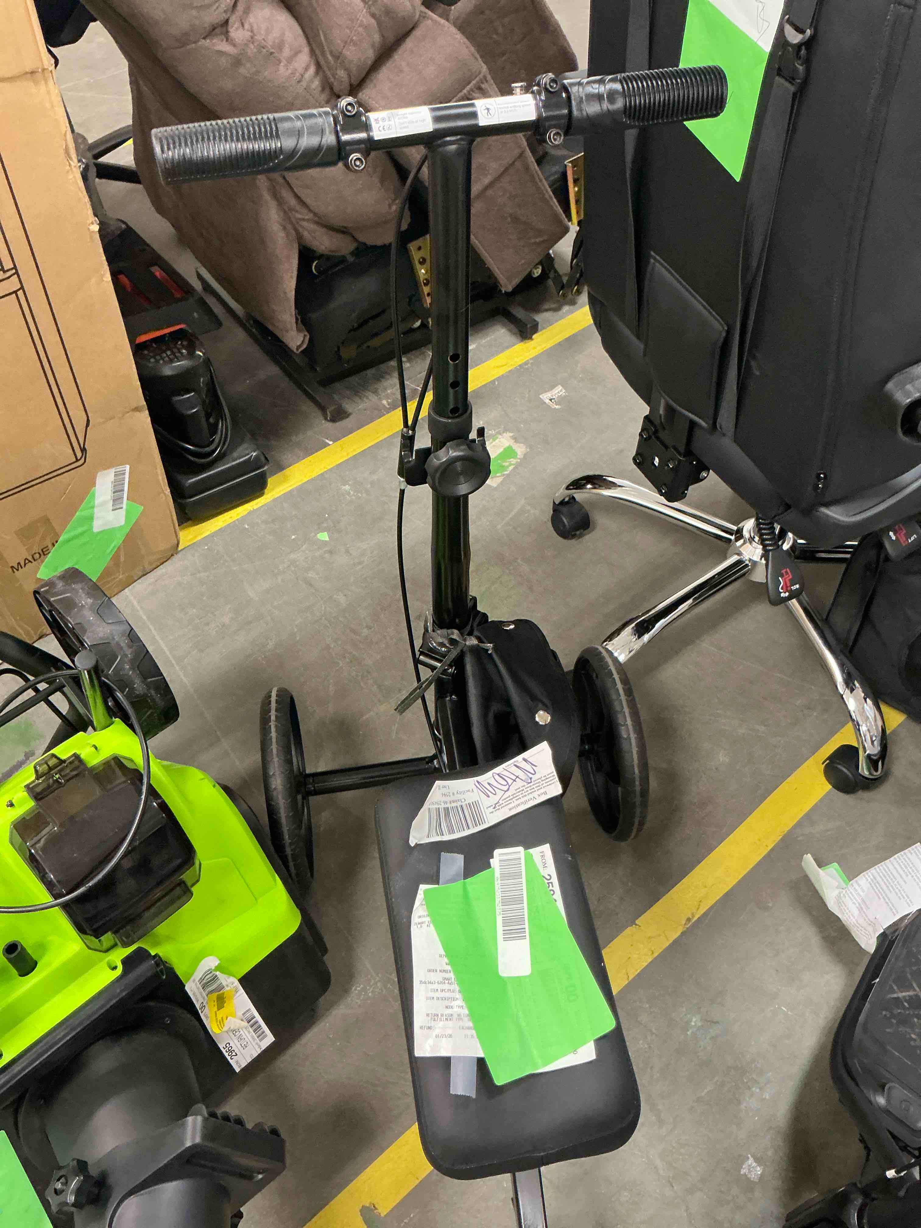 Condition photo showing Good Condition for ZENART Economy Knee Scooter Foldable Walker for Foot Surgery Adult Crutch Alternative