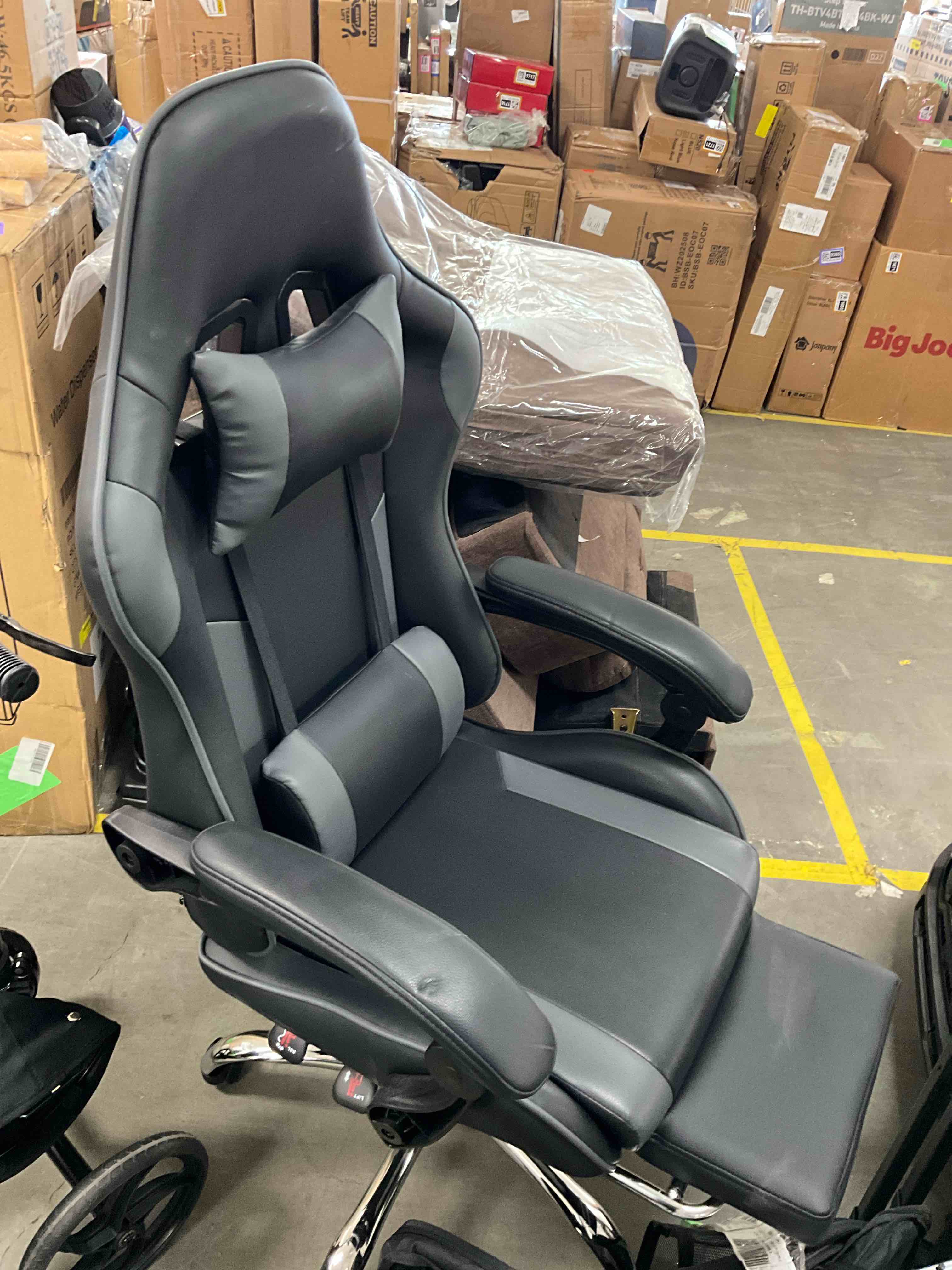 Condition photo showing Good Condition for EDX Ergonomic Gaming Chair High Back Office Chair with Lumbar Support and Adjustable Armrests Swivel Racing Chair, Pink and White