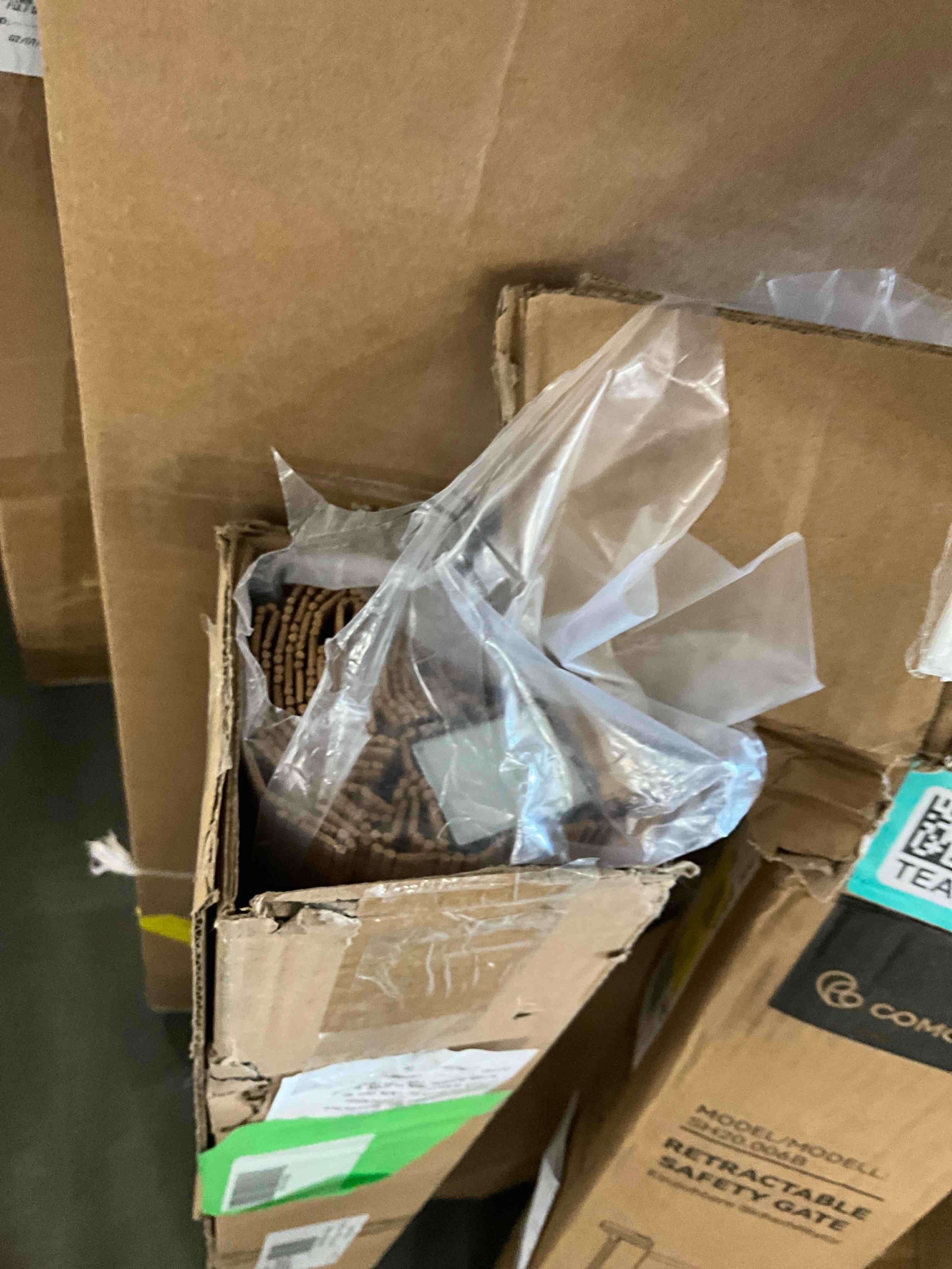 Condition photo showing Good Condition for LazBlinds No Tools No Drill Cordless Bamboo Roman Shades  Light Filtering Window Treatment  Roll Up Bamboo Blinds for Window 35   W x 64   H  Squirrel