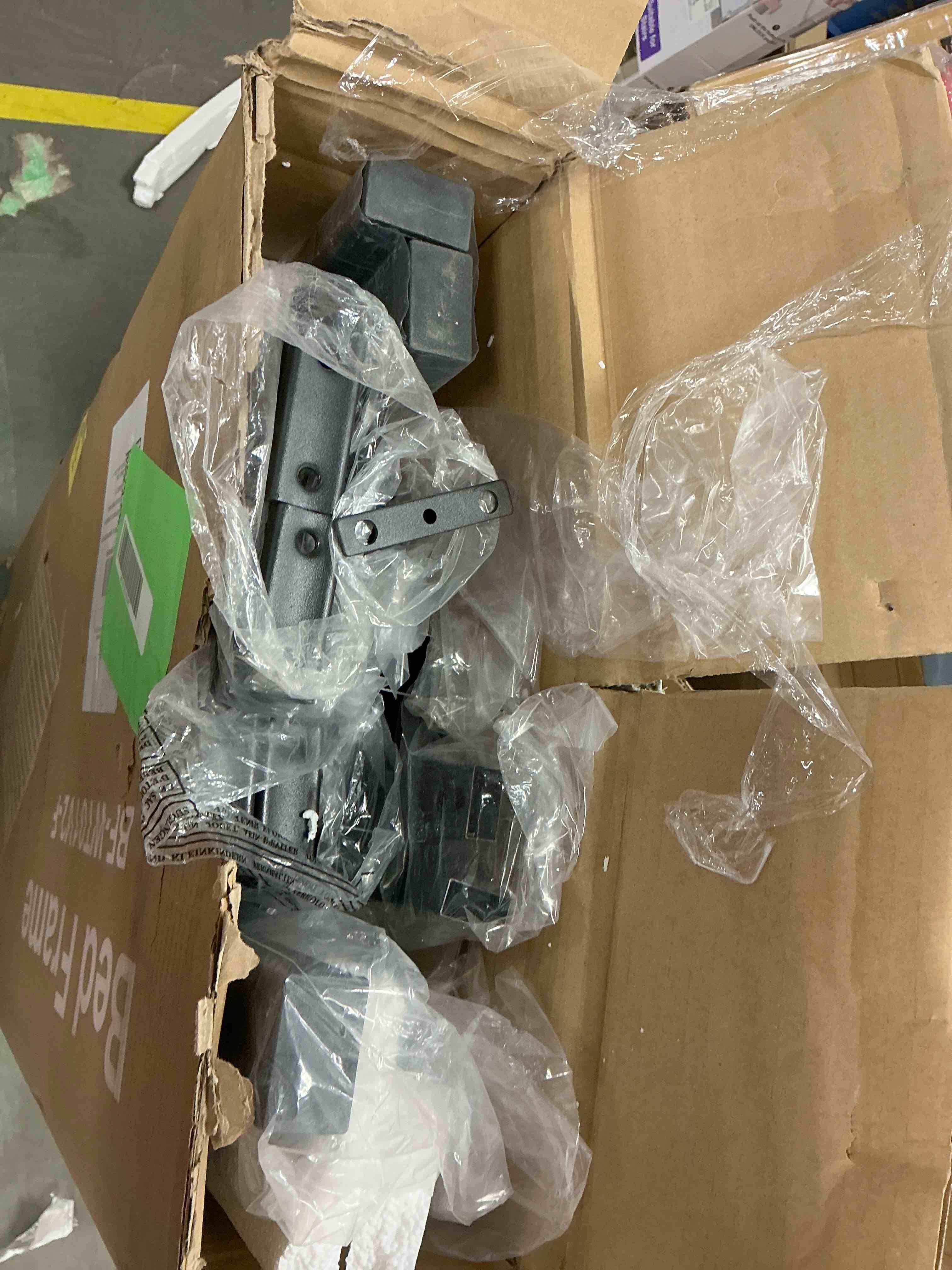 Condition photo showing Good Condition for CONCETTA Full Size Bed Frame with Headboard, Solid and Stable, Noise Free, No Box Spring Needed, Easy Assembly