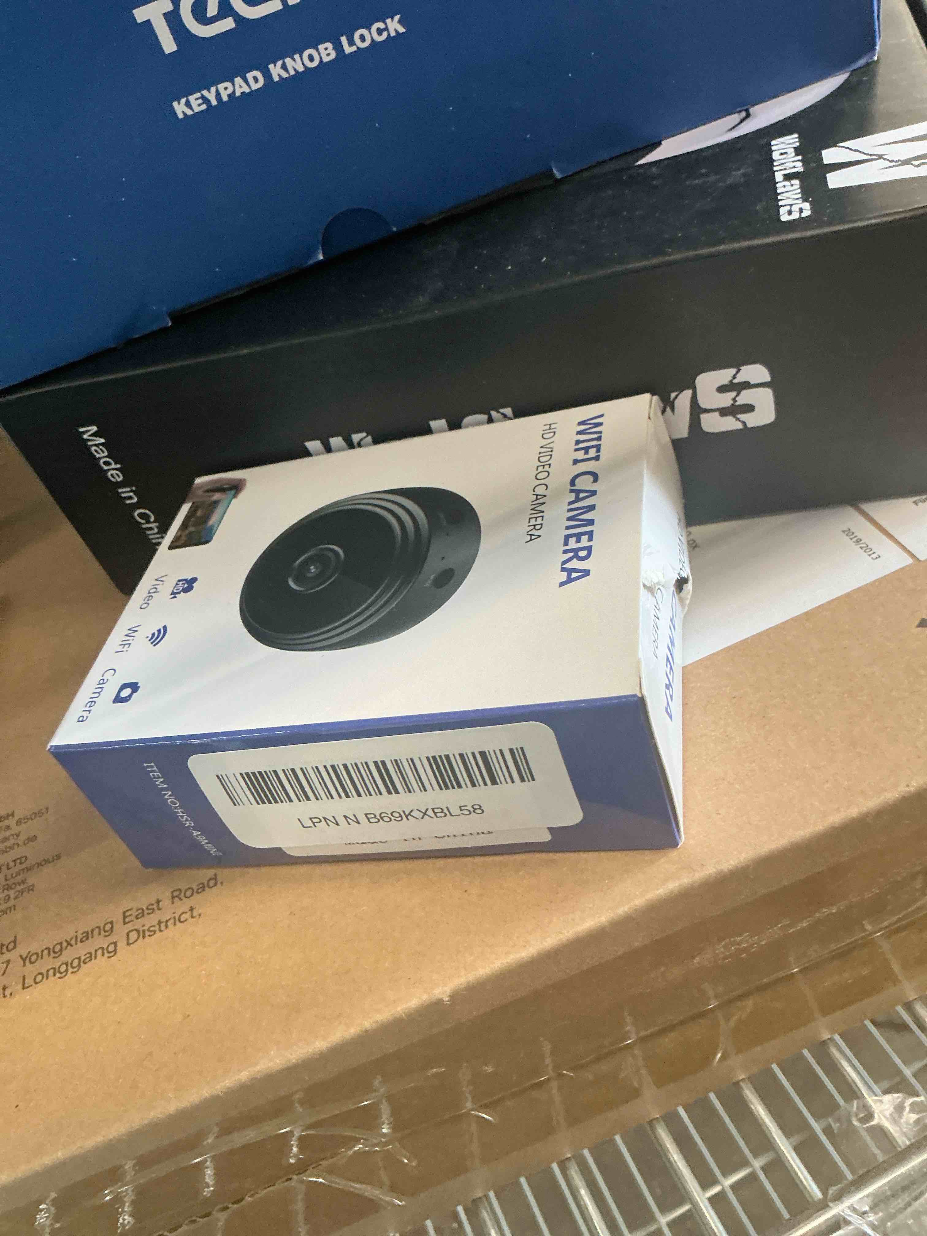 Condition photo showing Good Condition for Hidden Camera with Video Mini Small Spy Cameras for Home Indoor Use Cam Night Vision and Motion Detection Baby Monitor Wireless Outdoor Nanny espias ocultas WiFi Security Secret L2