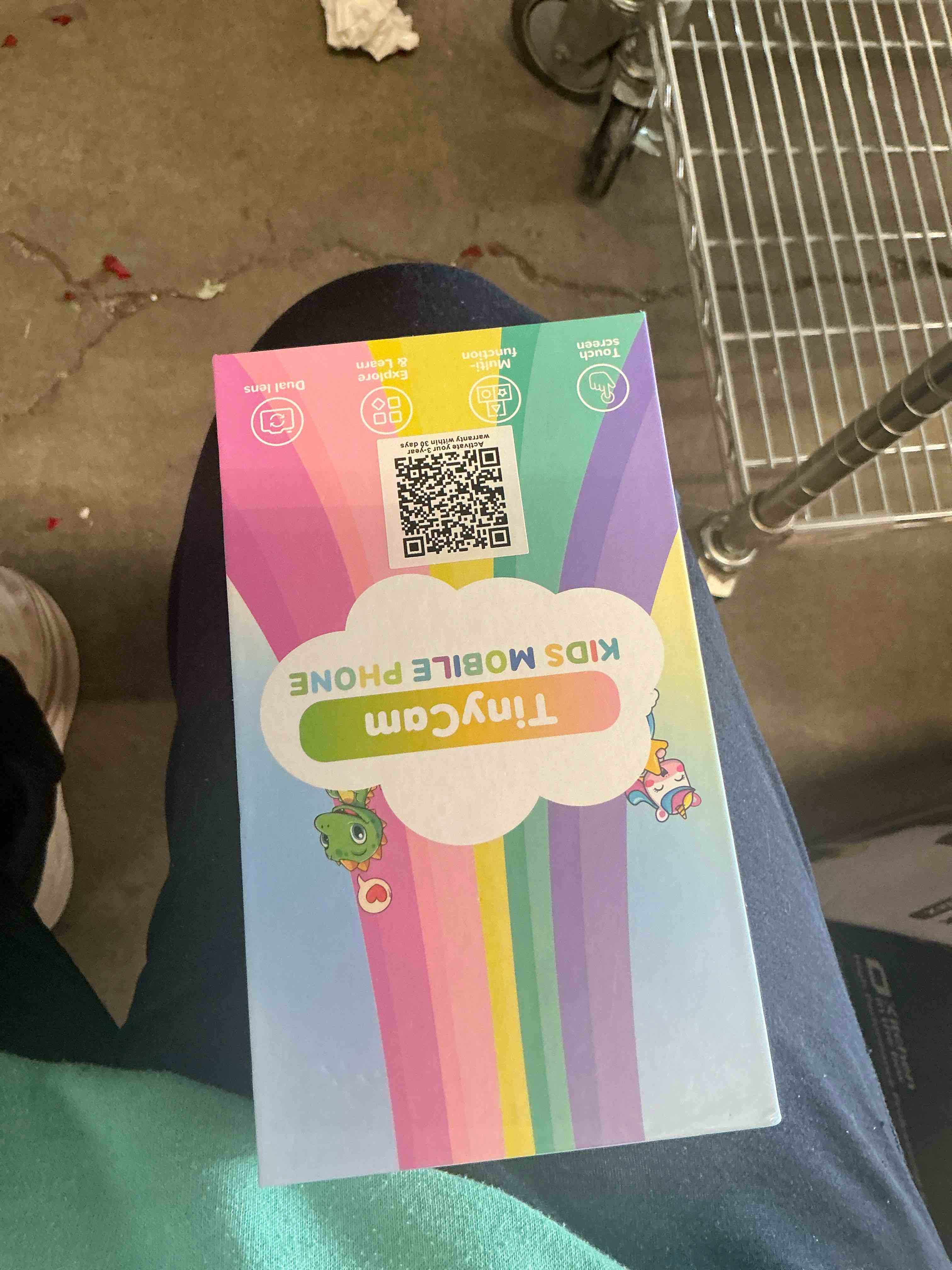 Condition photo showing Good Condition for PROGRACE Kids Smart Phone - Talk & Text Learning Toys Cell Phone with Parental Controls, Safe Apps, 4.2" Touchscreen, Dual Camera, Games, Christmas Birthday Gifts for Kids Boys Girls Ages 5-14,Pink