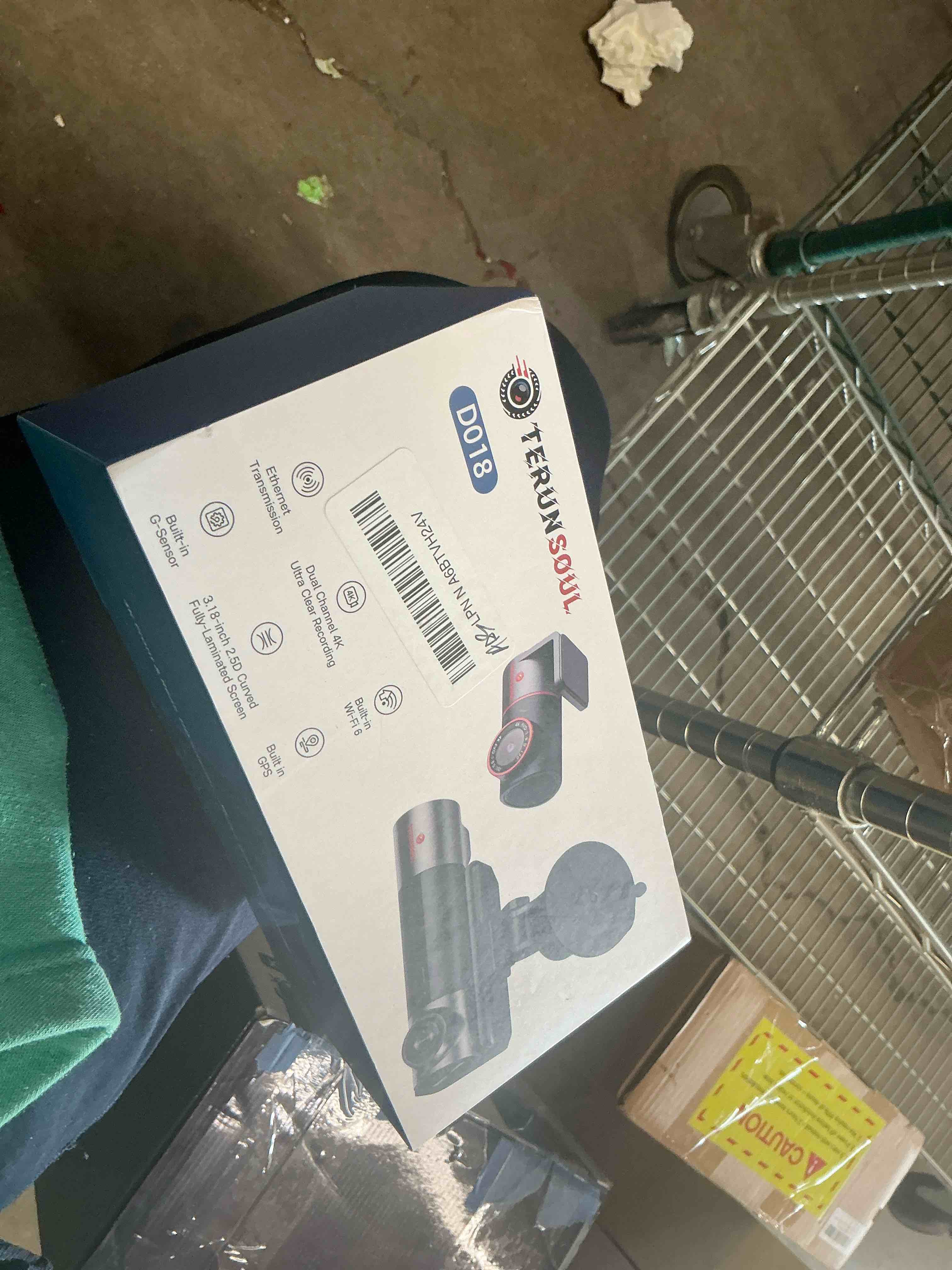 Condition photo showing Good Condition for 4K+4K+1080P 3 Channel Dash Cam Front and Rear with Cabin, Free 128GB Card Included, 5.8GHz WiFi6 - up to 20MB/s, IR Night Vision, Built-in GPS, G-Sensor, 24H Parking Mode, Support 512GB Max