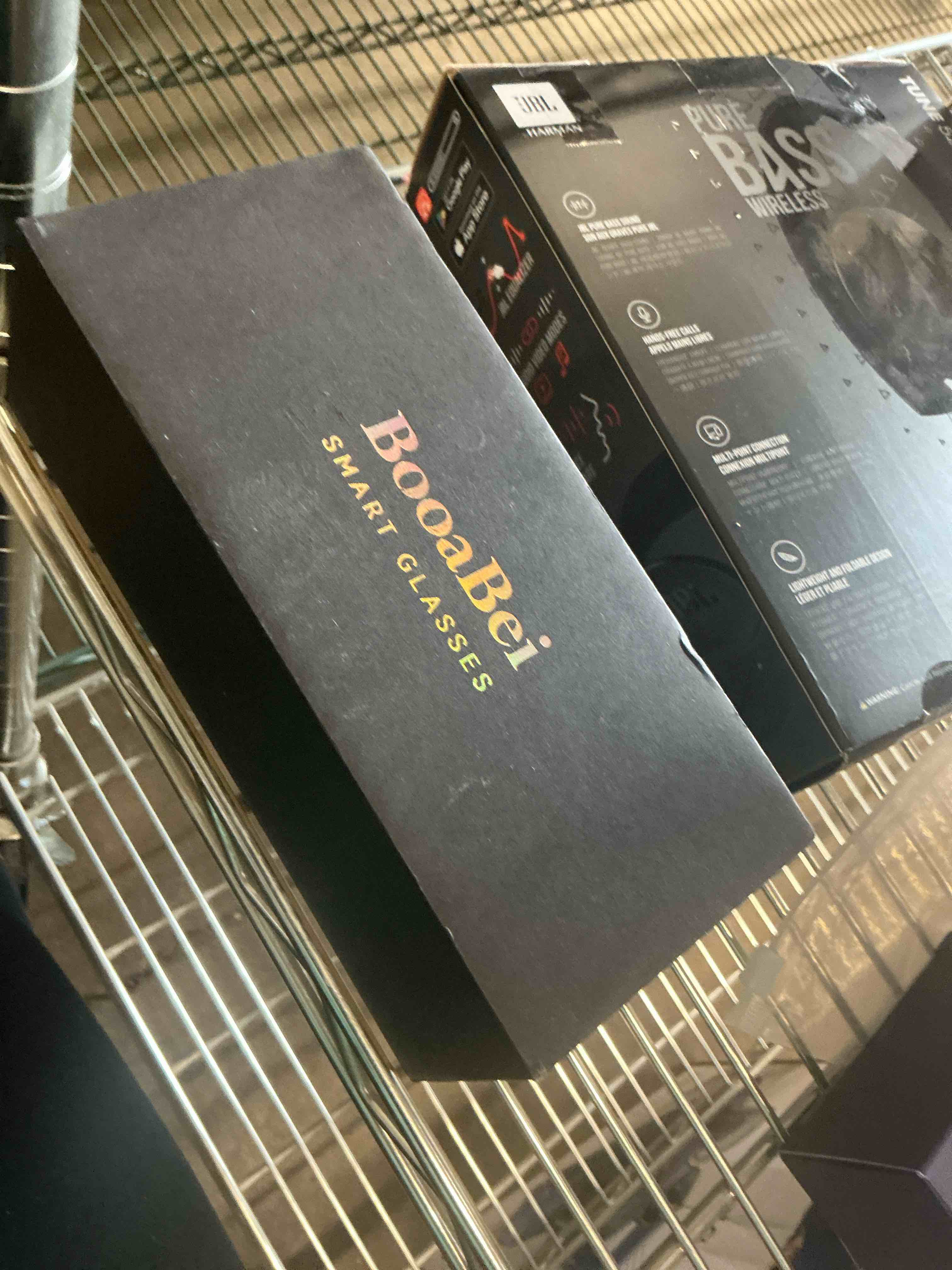 Condition photo showing Good Condition for AI Smart Glasses with Camera and Bluetooth,8MP 2K HD Camera Glasses,AI Voice Control,AI Photo Recognition and Translation,Smart Anti-Blue Light Glasses,IP67 Waterproof for Driving,Outdoor,+2 Lenses. Matte Black Frames,Blue Light Filtering Lenses