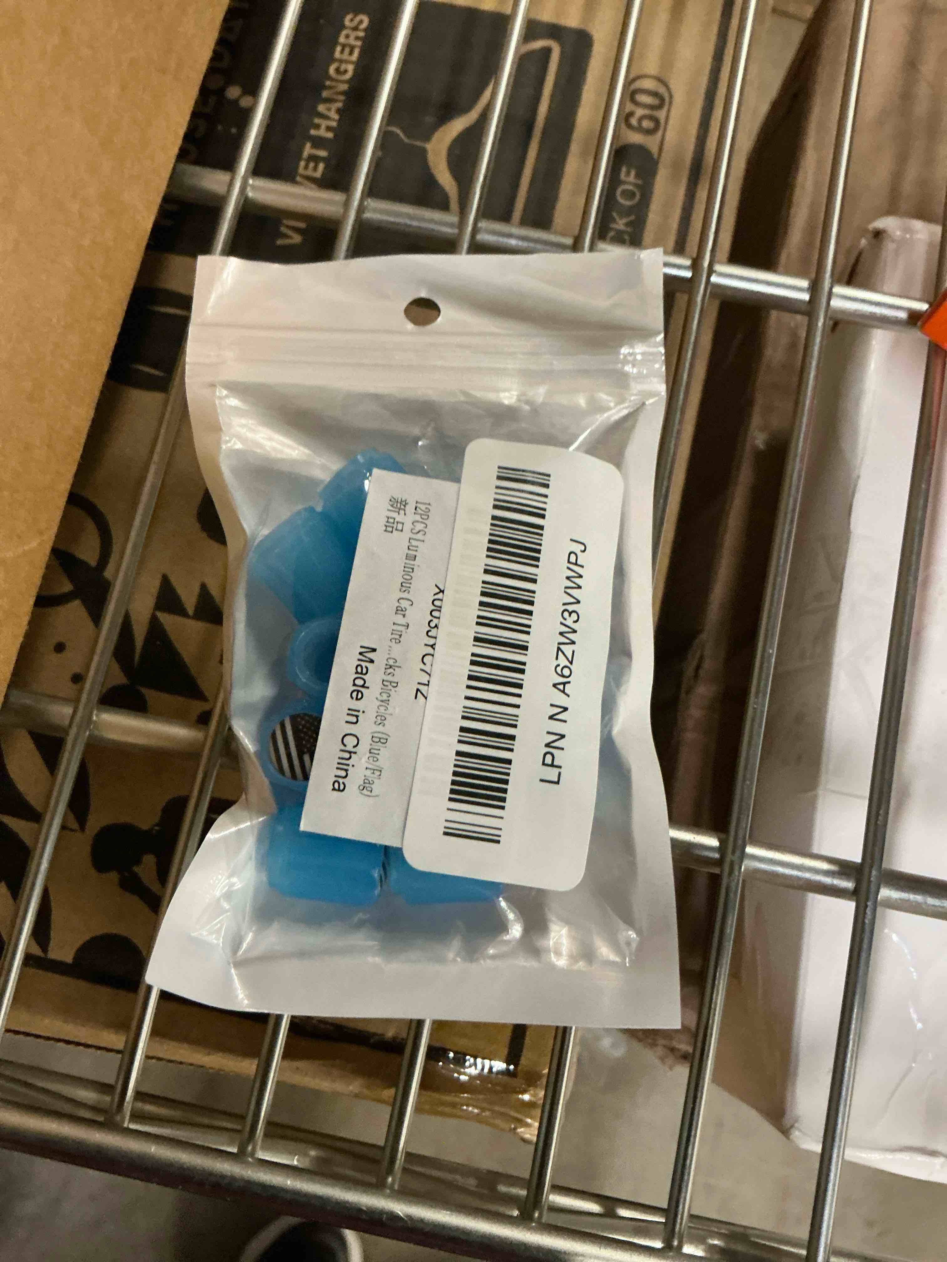 Condition photo showing New/Like New for 12PCS Luminous Car Tire Valve Stem Caps, American Flag Valve Stem Caps, Universal Dustproof Corrosio