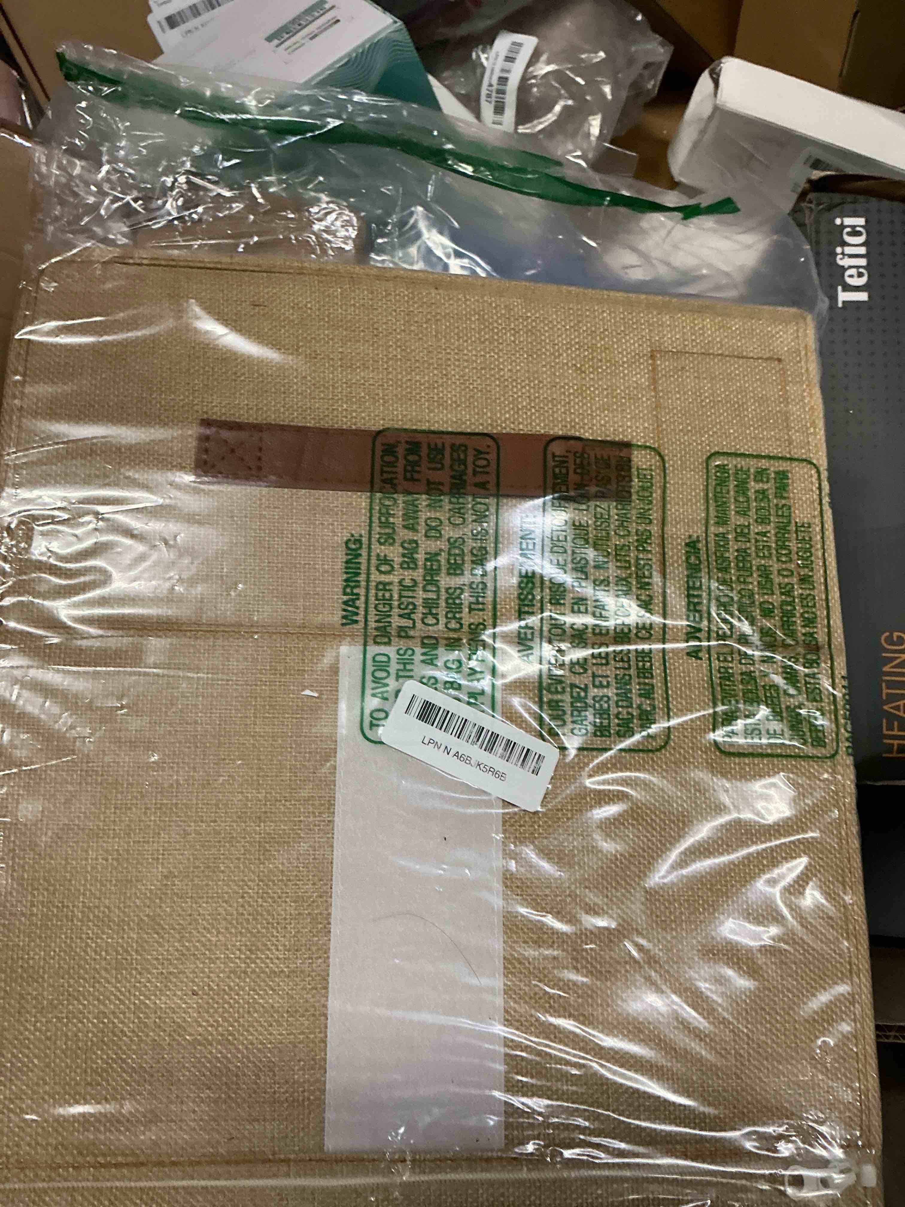 Condition photo showing Good Condition for Bed Sheet Organizer 2-Pack by IIOMOi – Foldable Linen Closet Storage Bins with Labels for Sheets & T