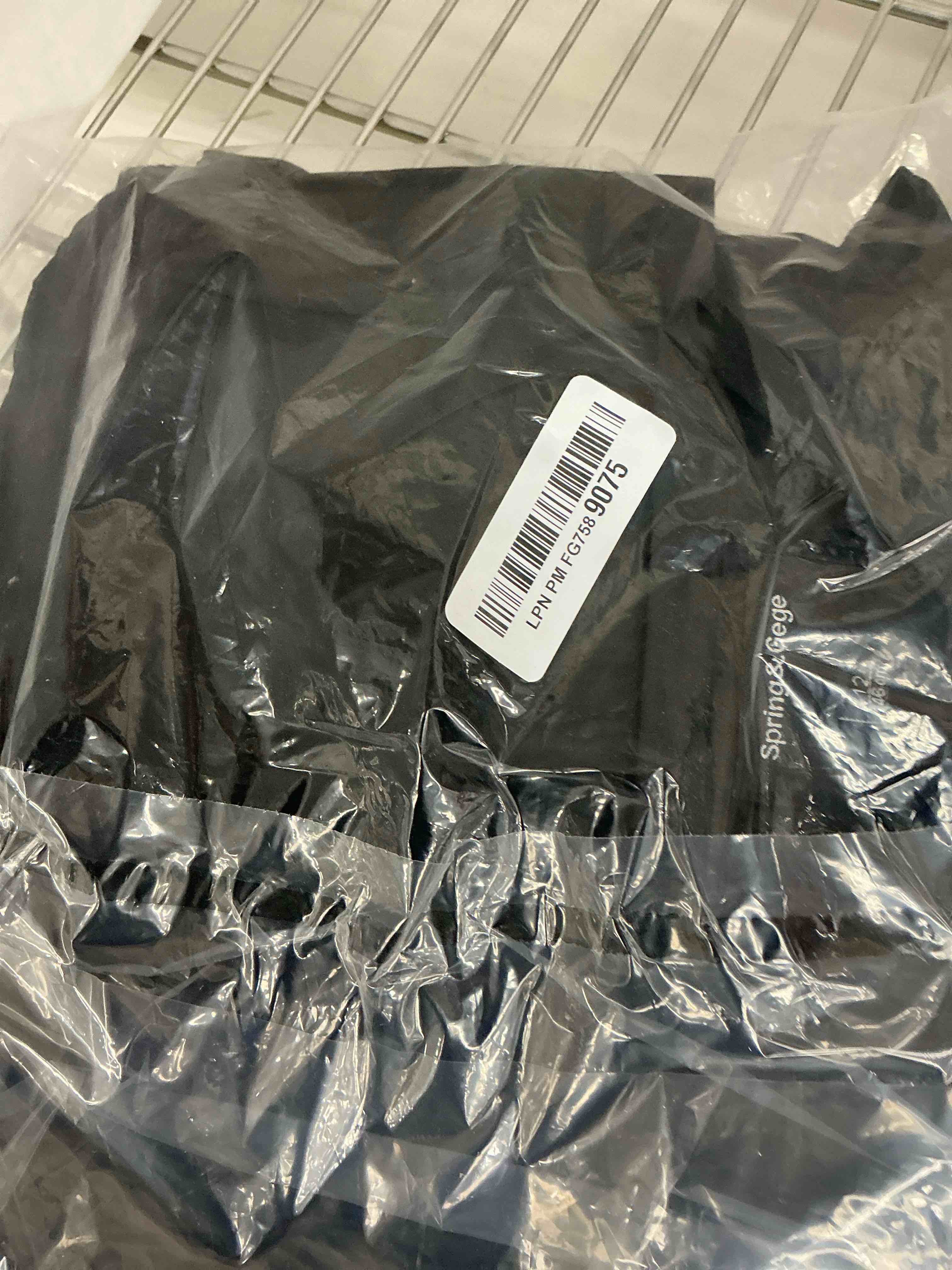 Condition photo showing Good Condition for Spring&Gege Boys' Long Sleeve Dress Shirts Formal Uniform Poplin Solid 12 Black