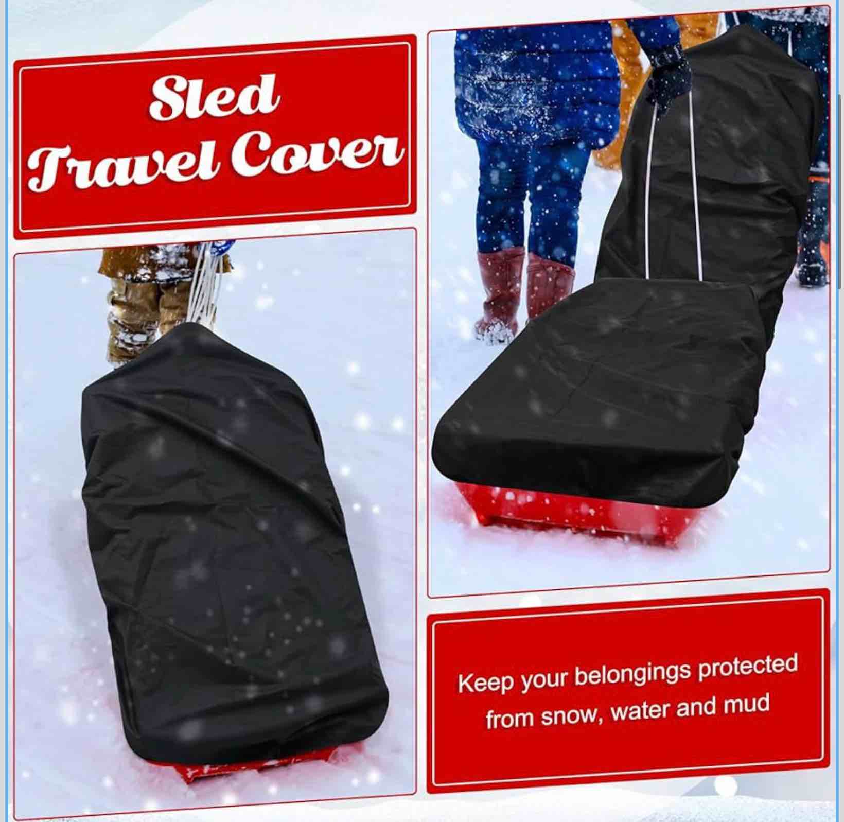 Condition photo showing Good Condition for Datanly Sled Travel Cover Ice Fishing Sled Cover 600d Waterproof Travel Storage Protector for Outdoo