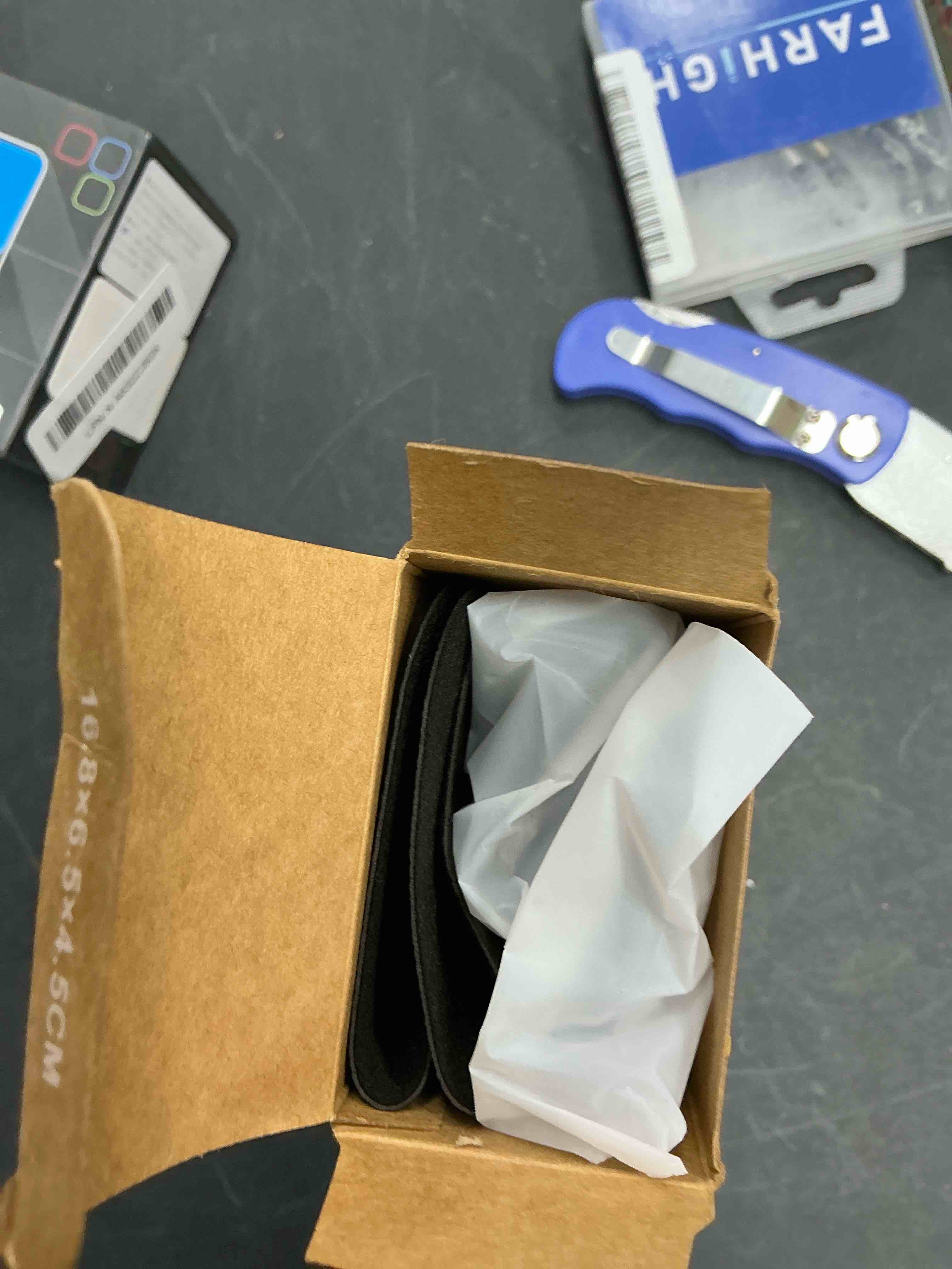 Condition photo showing New/Like New for 2 Pack Excellent Unbreakable Progressive Multifocus Reading Glasses for Men, TR90 Thick Frame Blue Light Blocking Glasses Anti UV/Eye Strain Computer Readers No-Line Multifocal Eyeglasses, +1.75x Progressive Thick Temples & Top is Not 0 (3ft Vision Range) - Black and Grey 1.75 x