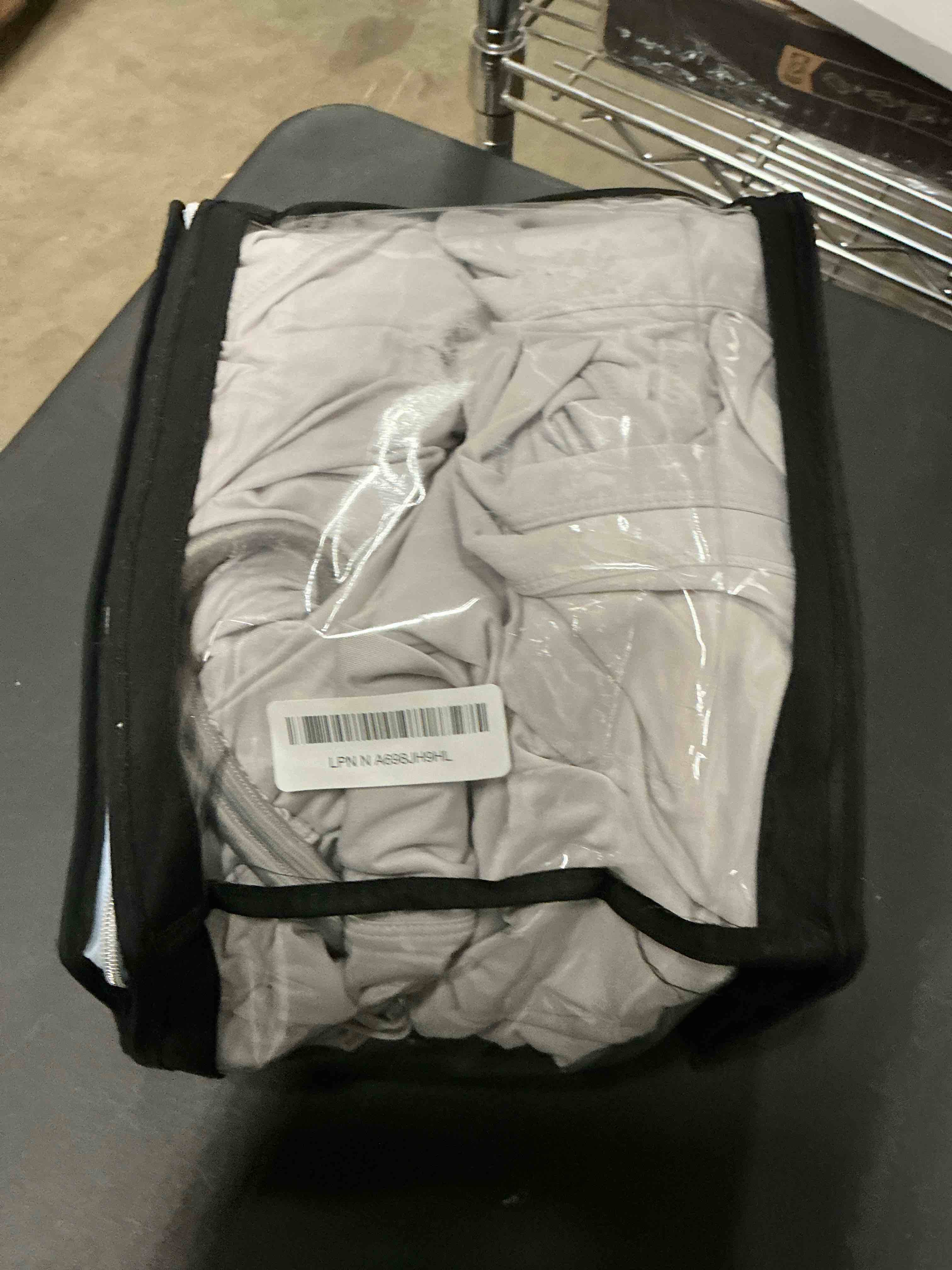 Condition photo showing Good Condition for SHEEX - Active Comfort Cooling Sheets Set (Queen) Silver Cloud - Moisture Wicking - 1 Flat Cooling Sheet, 1 Fitted Cooling Sheet, 2 Cooling Pillow Covers - Wrinkle Free - Sleep Aid Queen Silver Cloud