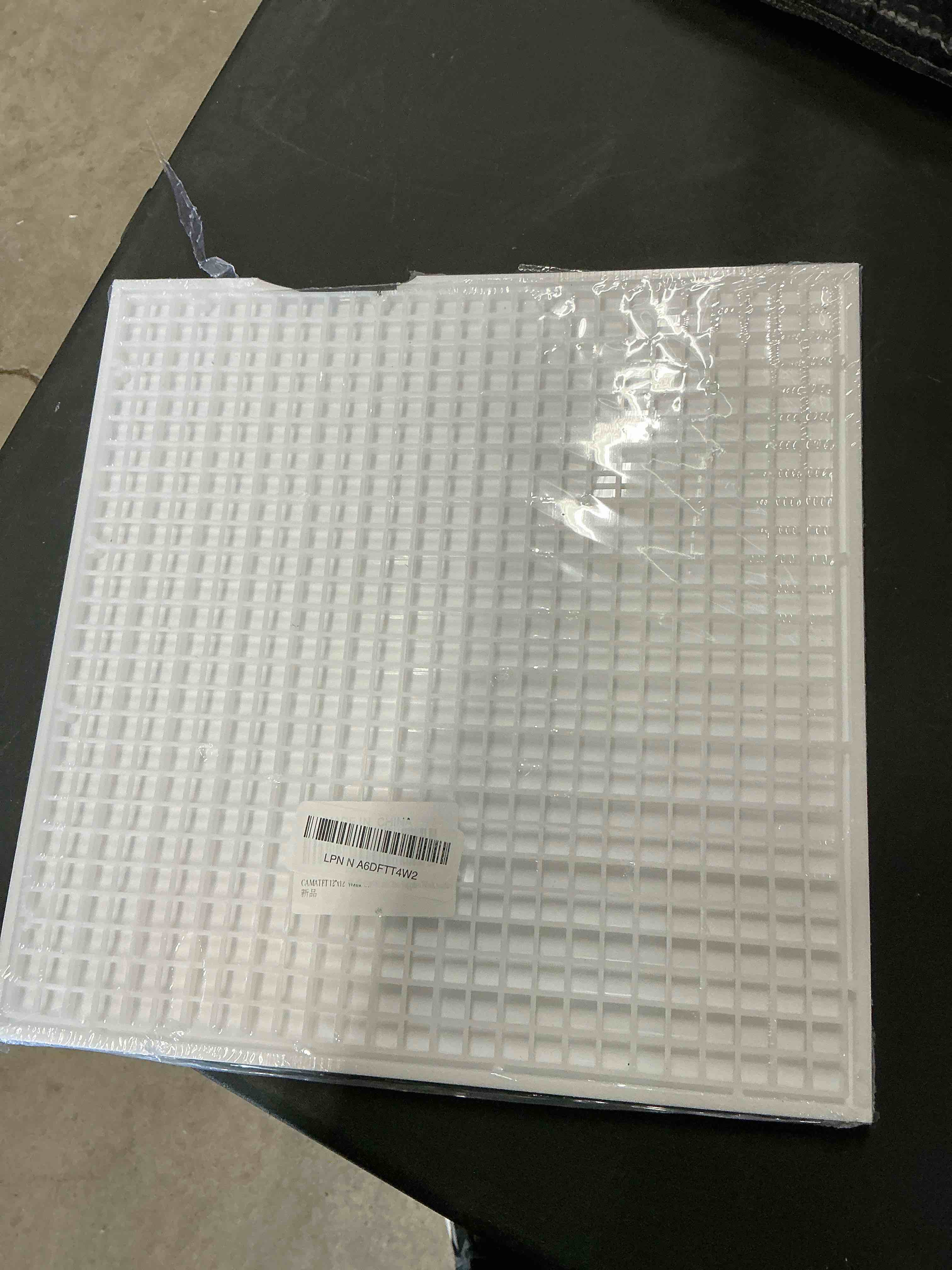 Condition photo showing Good Condition for 12"x12" Stained Glass Cutting Mat, 2 In 1 Acrylic Stain Cutting Board for Crafting, Stained Glass Tools and Supplies